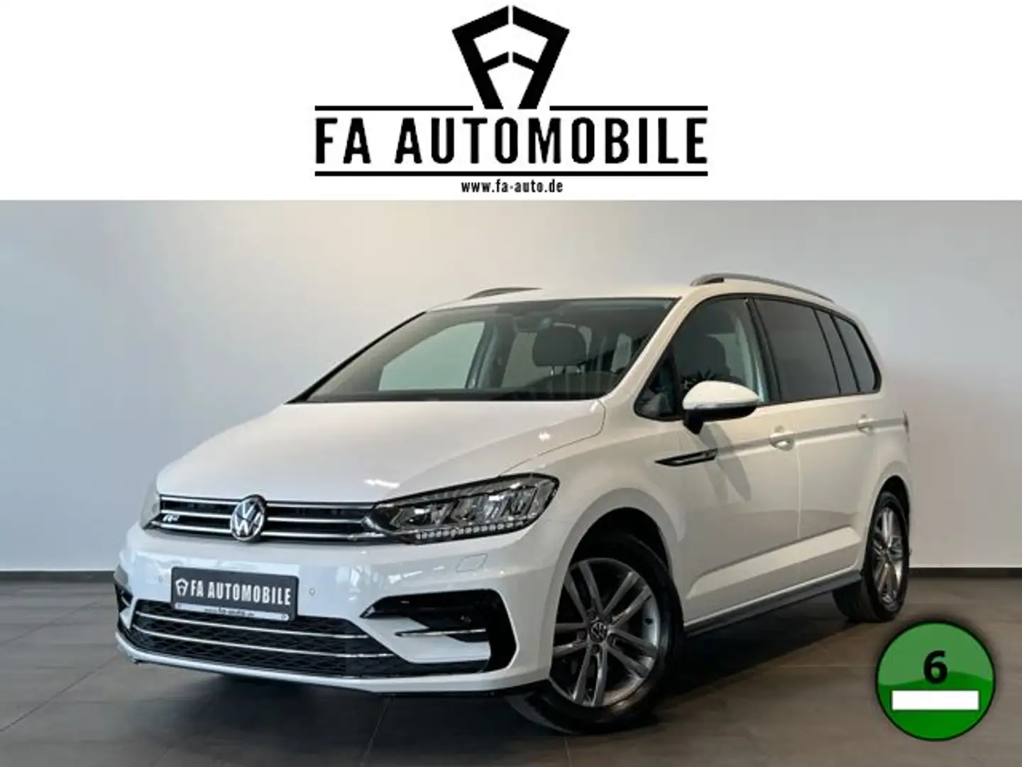 Volkswagen Touran R Line 7 Sitzer Led Sandheizung Kamera Bílá - 1