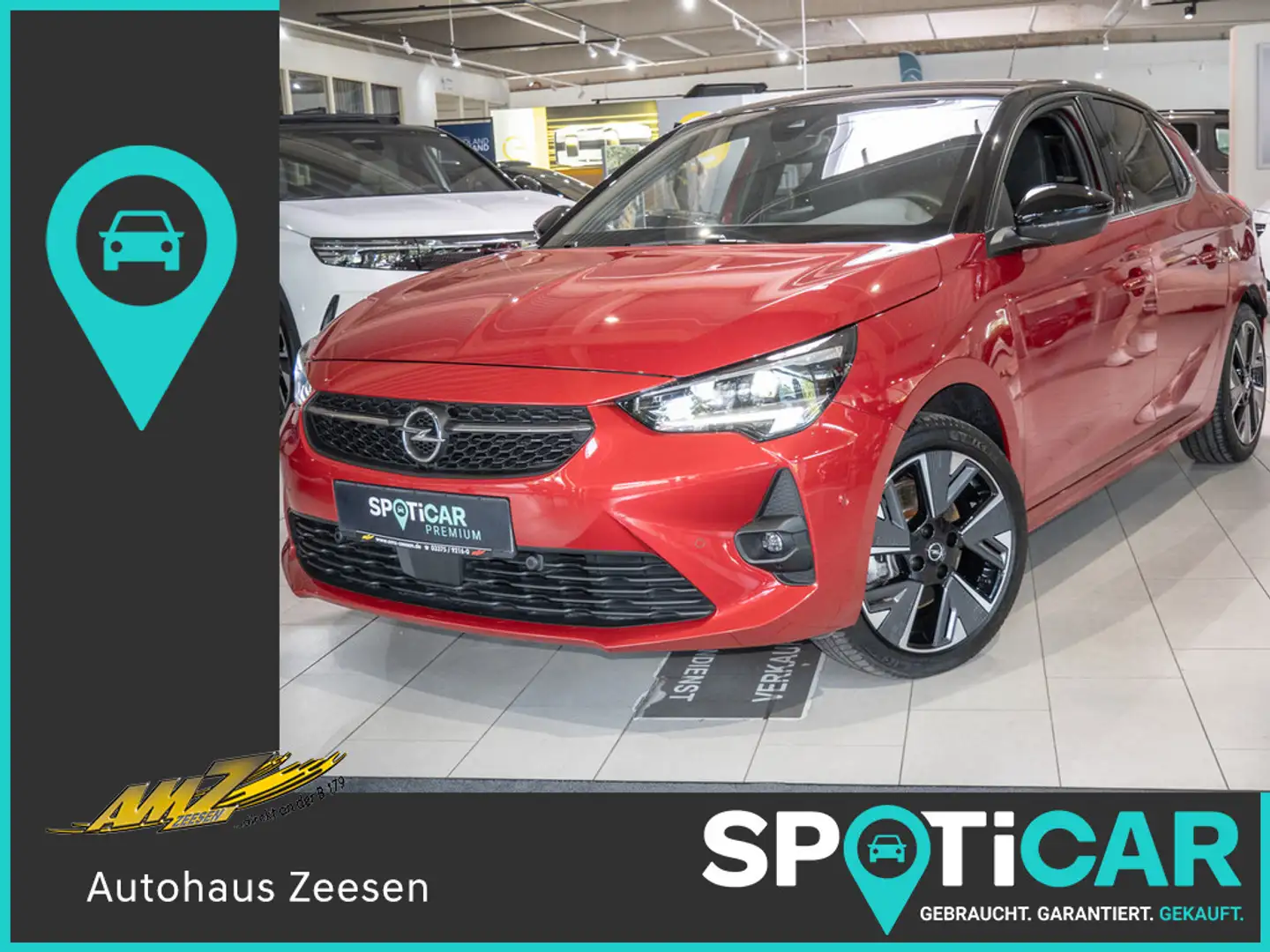 Opel Corsa-e Ultimate STANDHZ ACC KAMERA PDC LED Rosso - 1