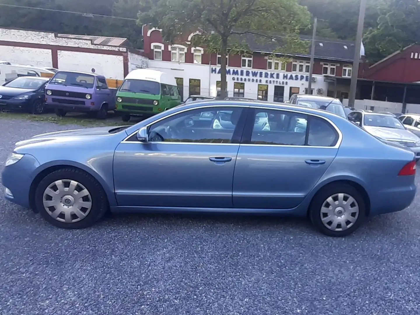 Skoda Superb Elegance Gris - 1