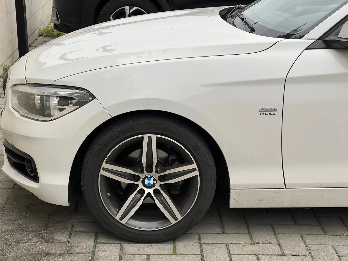 BMW 118 Serie 1 F/20-21 2015 118d 5p Sport auto Bianco - 2