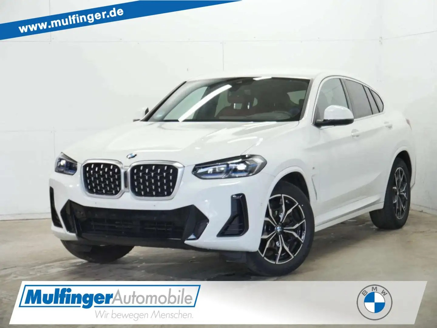BMW X4 x20d M Sport HUD Laser Kamera Memory H/K.AHK Weiß - 1