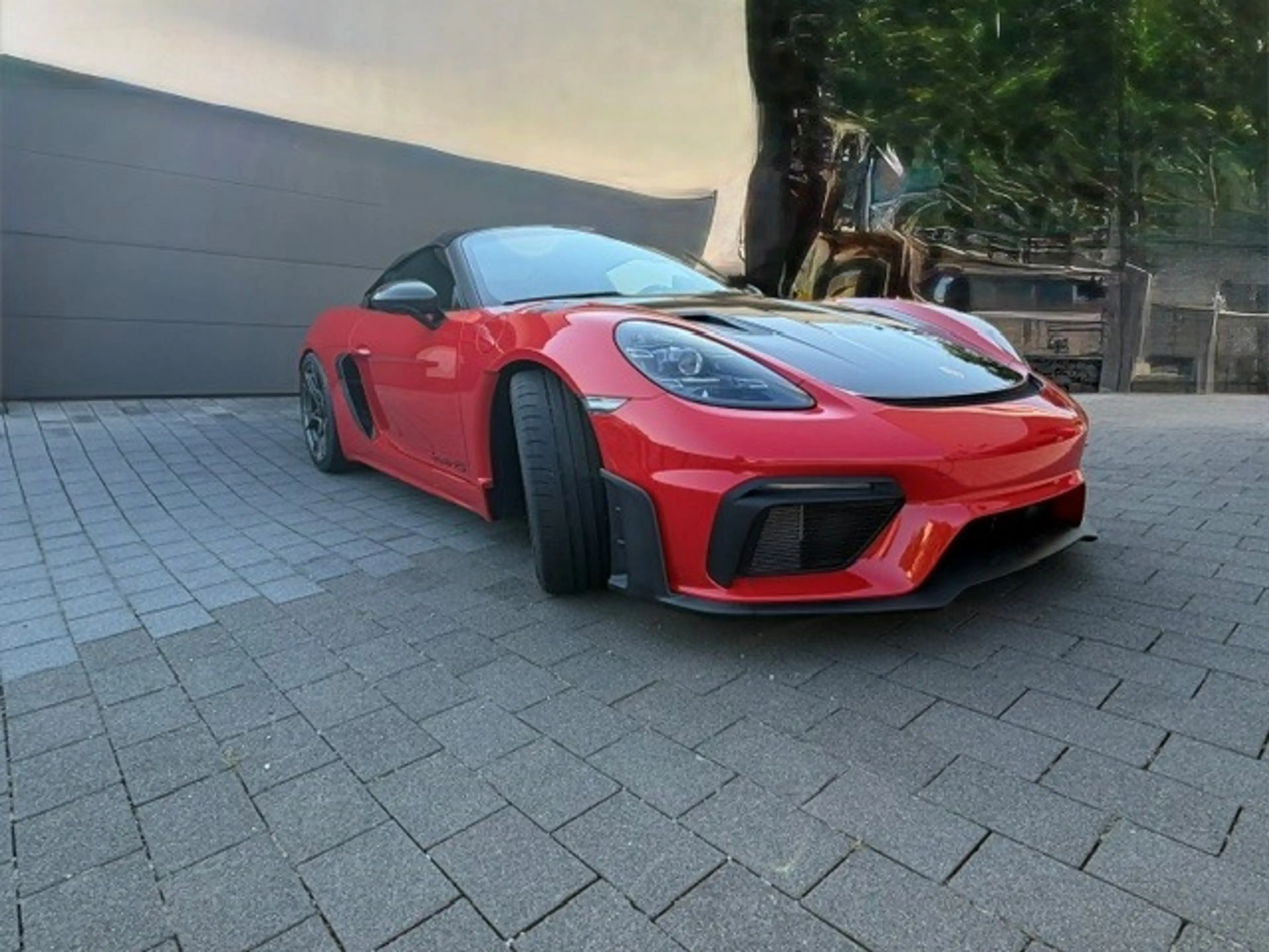Porsche 718 Spyder Boxster RS nur 50km Weiss/Lift/Bose