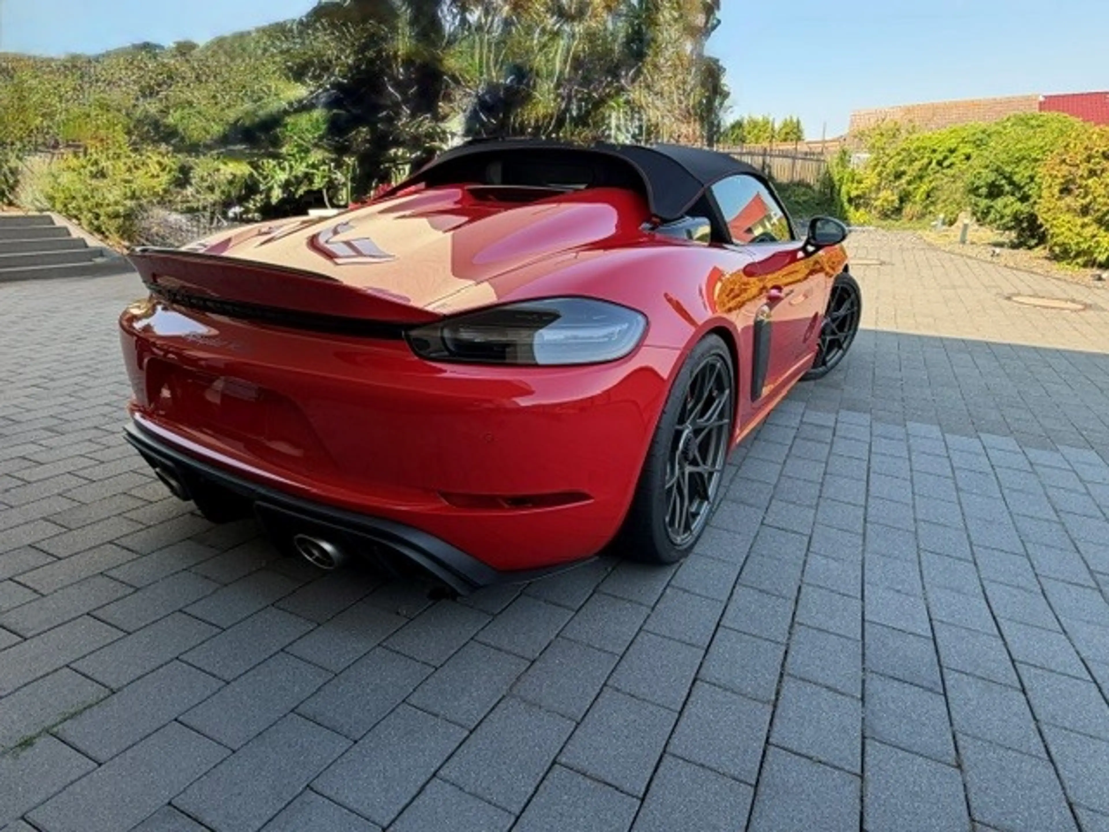 Porsche 718 Spyder Boxster RS nur 50km Weiss/Lift/Bose — photo 3