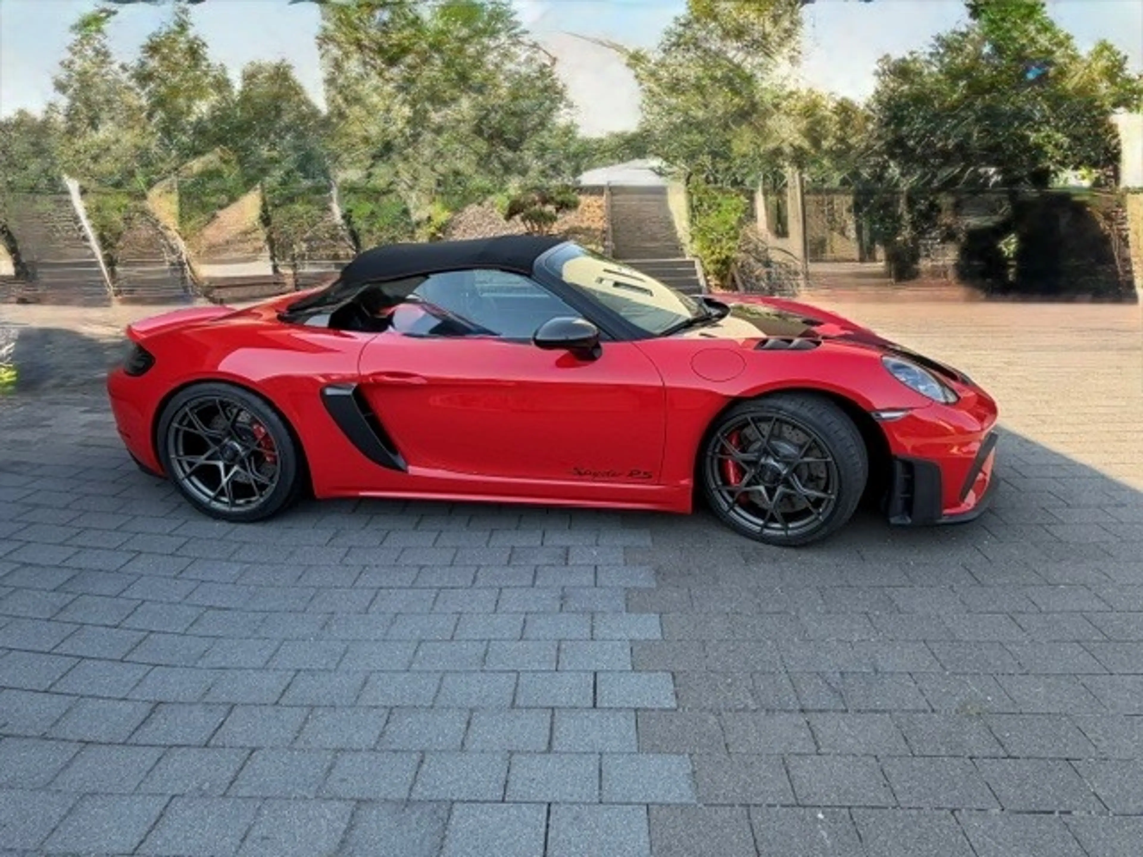Porsche 718 Spyder Boxster RS nur 50km Weiss/Lift/Bose — photo 2