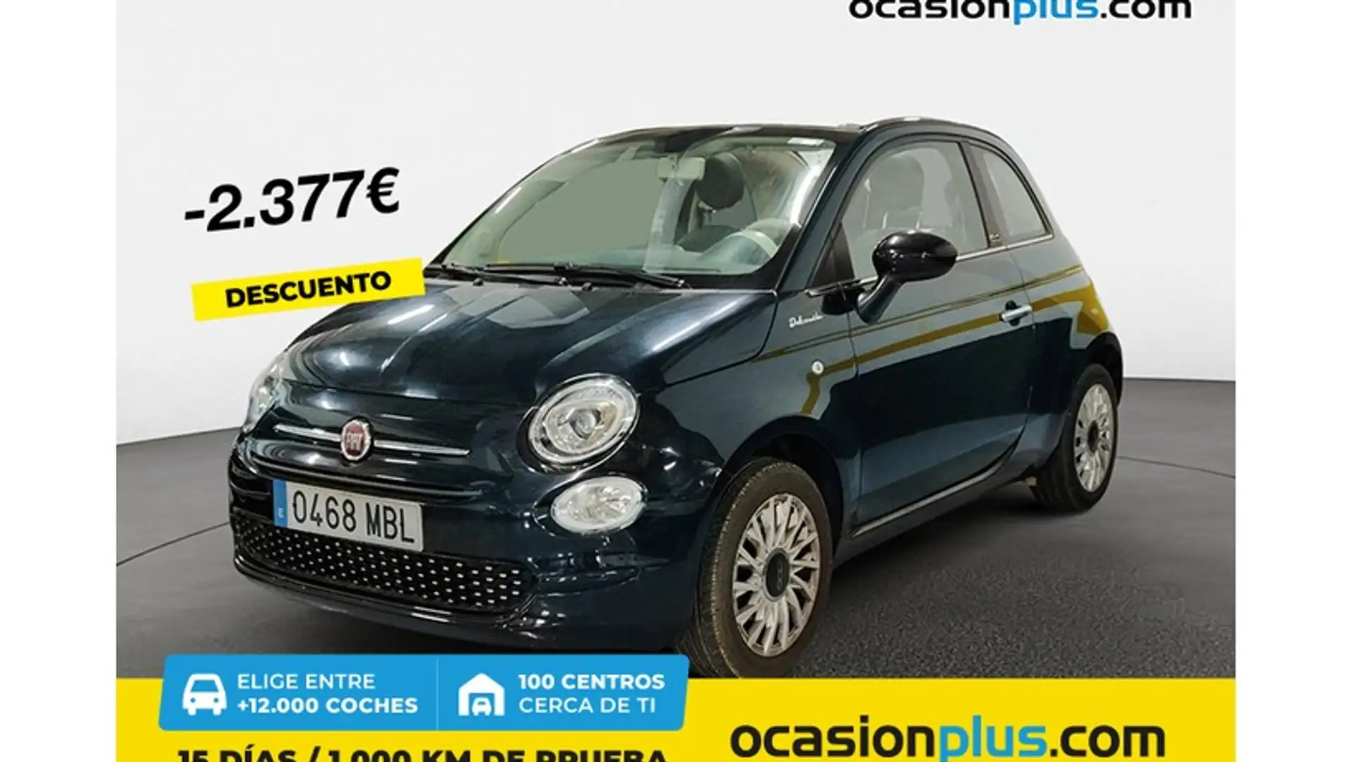 Fiat 500C 1.0 Hybrid Dolcevita 52kW Azul - 1
