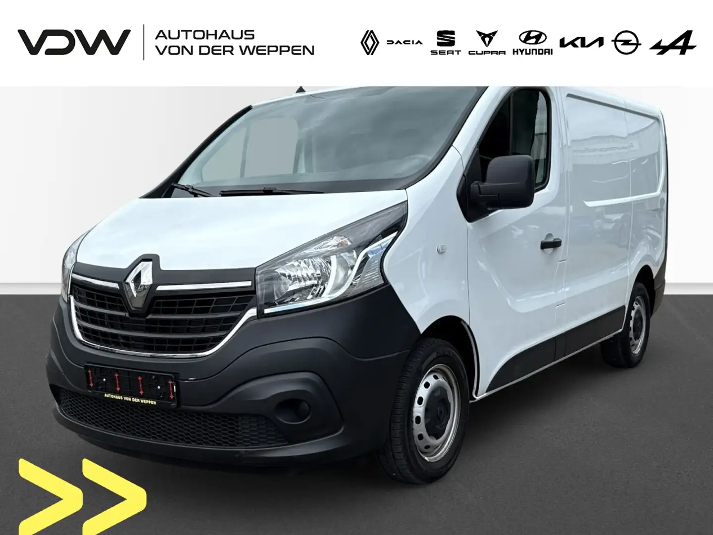 Renault Trafic Kasten L1H1 2,8t Fenster el. Weiß - 1