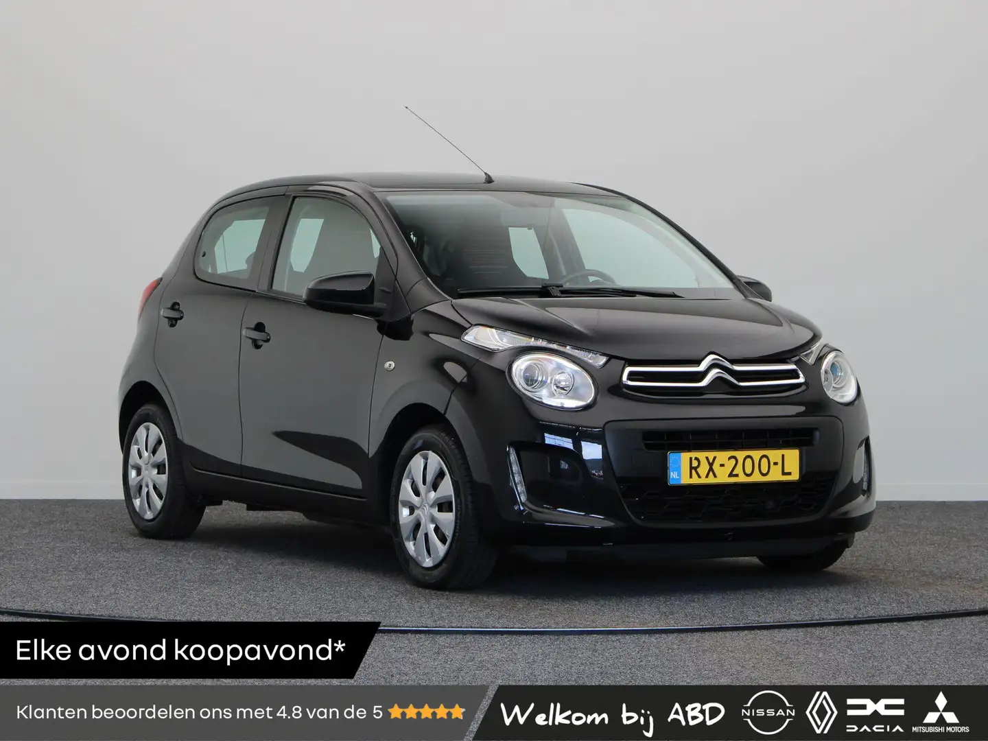 Citroen C1 1.0 e-VTi Feel | Verwacht! | Airconditioning | rad Zwart - 1