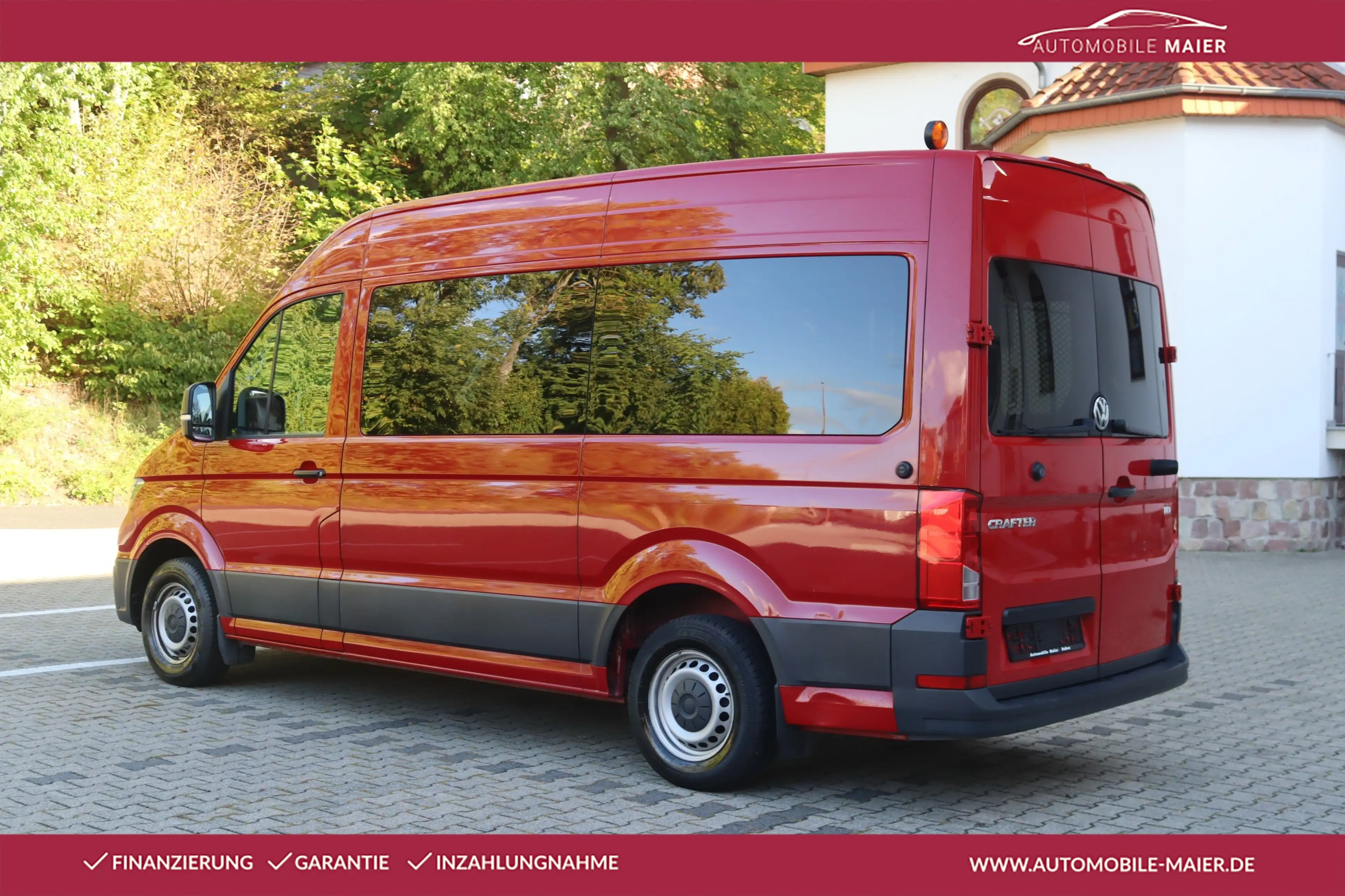 Volkswagen Crafter 35 mittellang Hochdach-Rollstuhl-8SI-PDC — photo 2