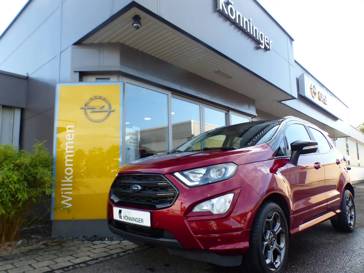 Ford EcoSport ST-Line, Sitz. & Lenkradheiz., PDC, Tempomat,... Rot - 1