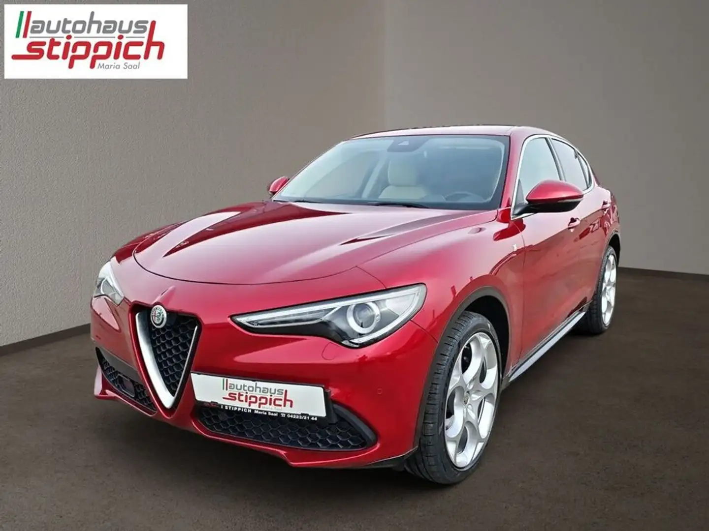 Alfa Romeo Stelvio 6C Villa dEste Q4 Rot - 1