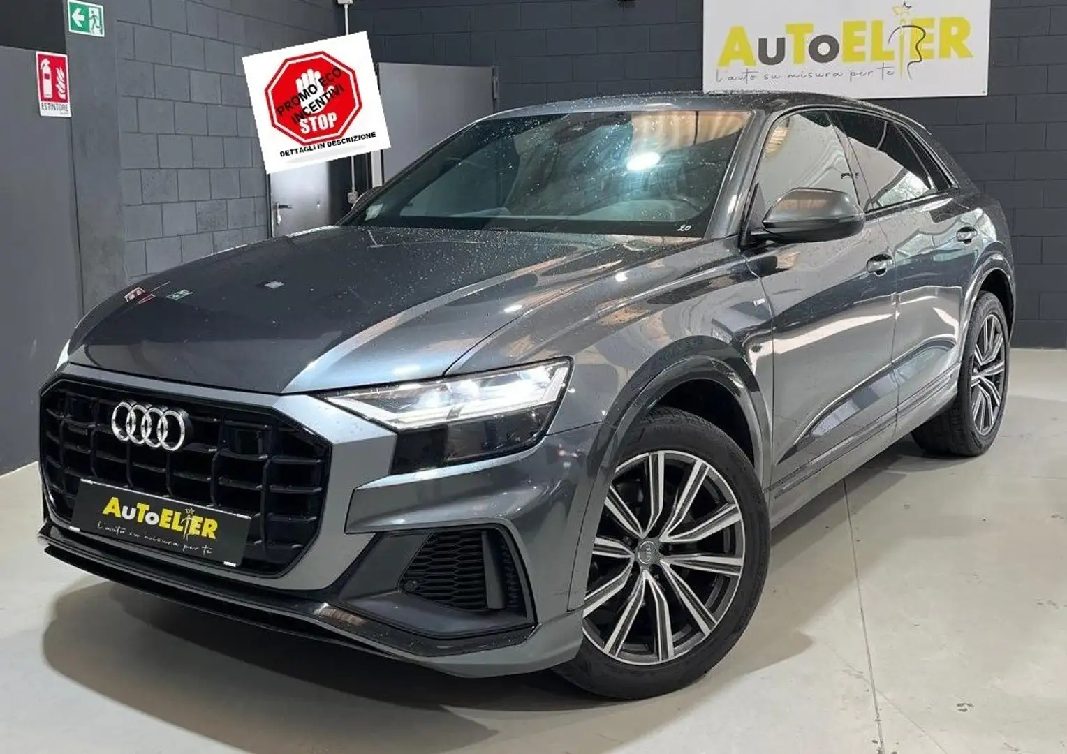 Audi Q8 Q8 50 3.0 tdi mhev Sport quattro tiptronic Gris - 1