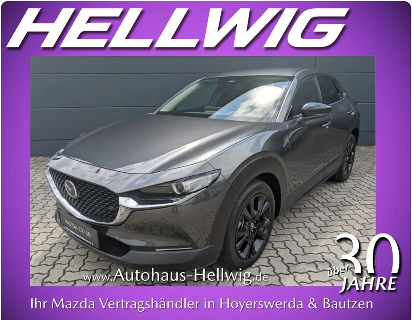 Mazda CX-30 2.5l (140PS) Homura Navi LED Kamera NEU Grau - 1