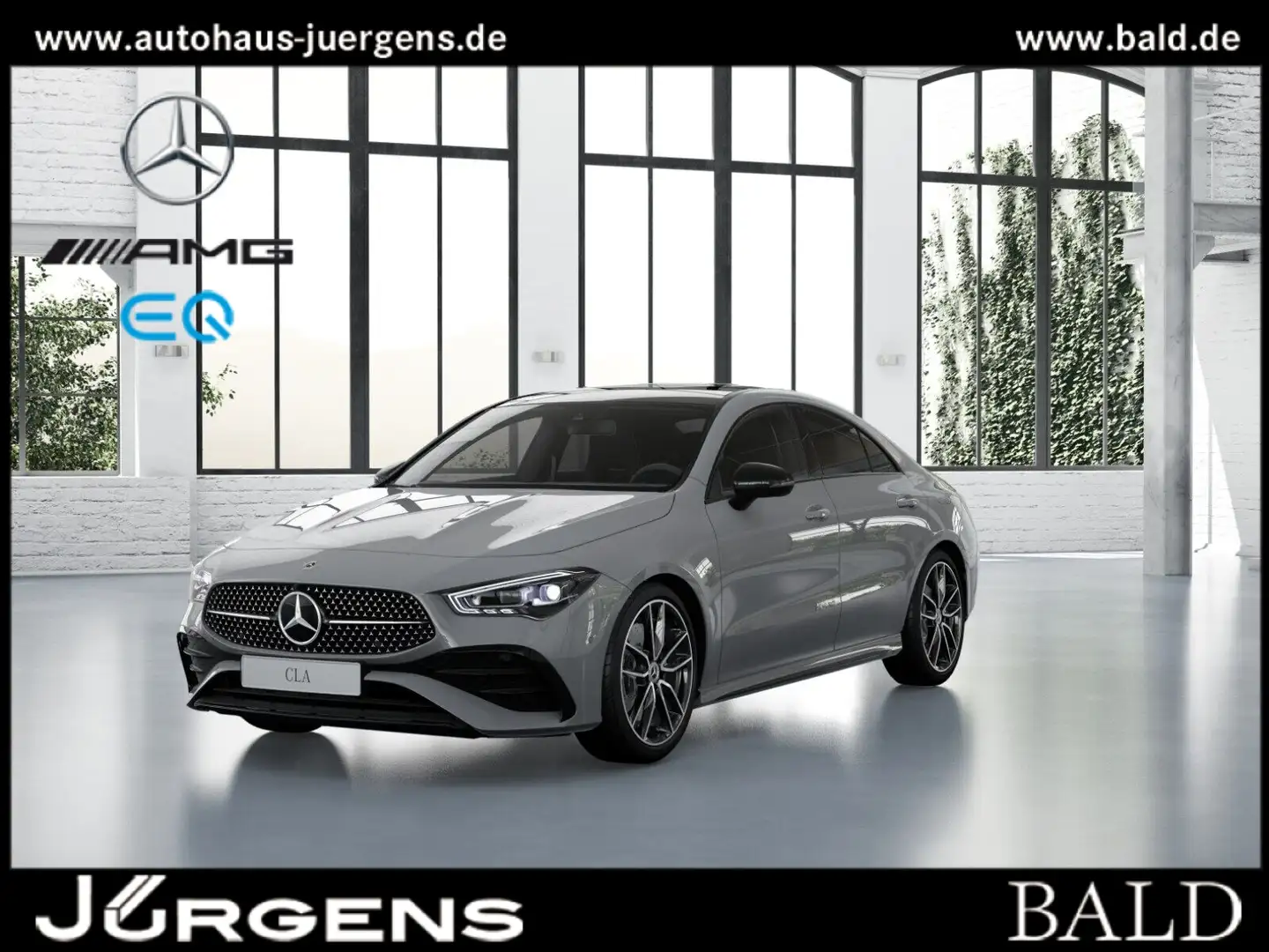 Mercedes-Benz CLA 250 4M Coupé AMG-Sport/MLB/Pano/Night/Distr Grijs - 1