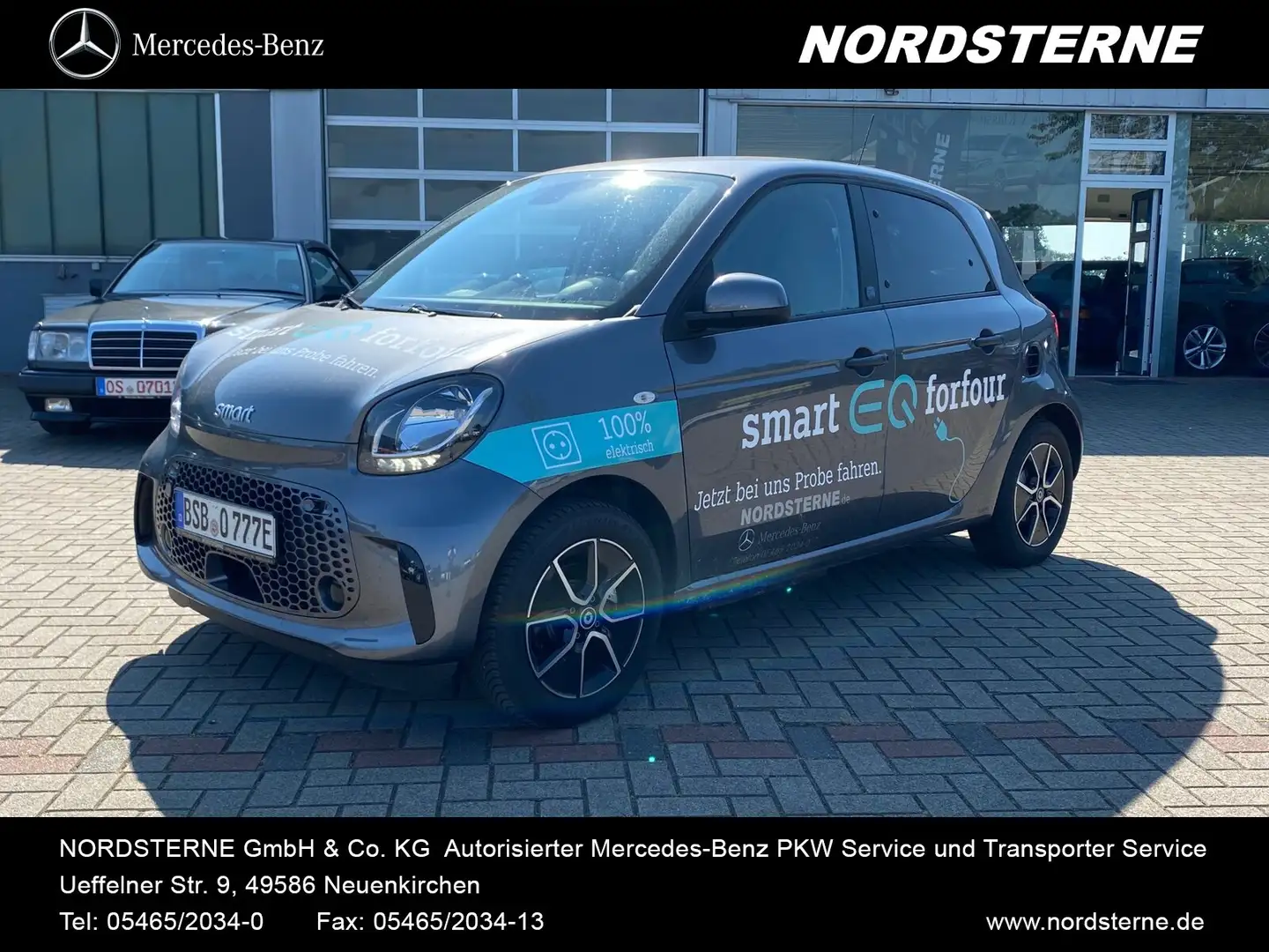 smart forFour smart EQ forfour Prime Navi Kamera 99€ Rate Grau - 1