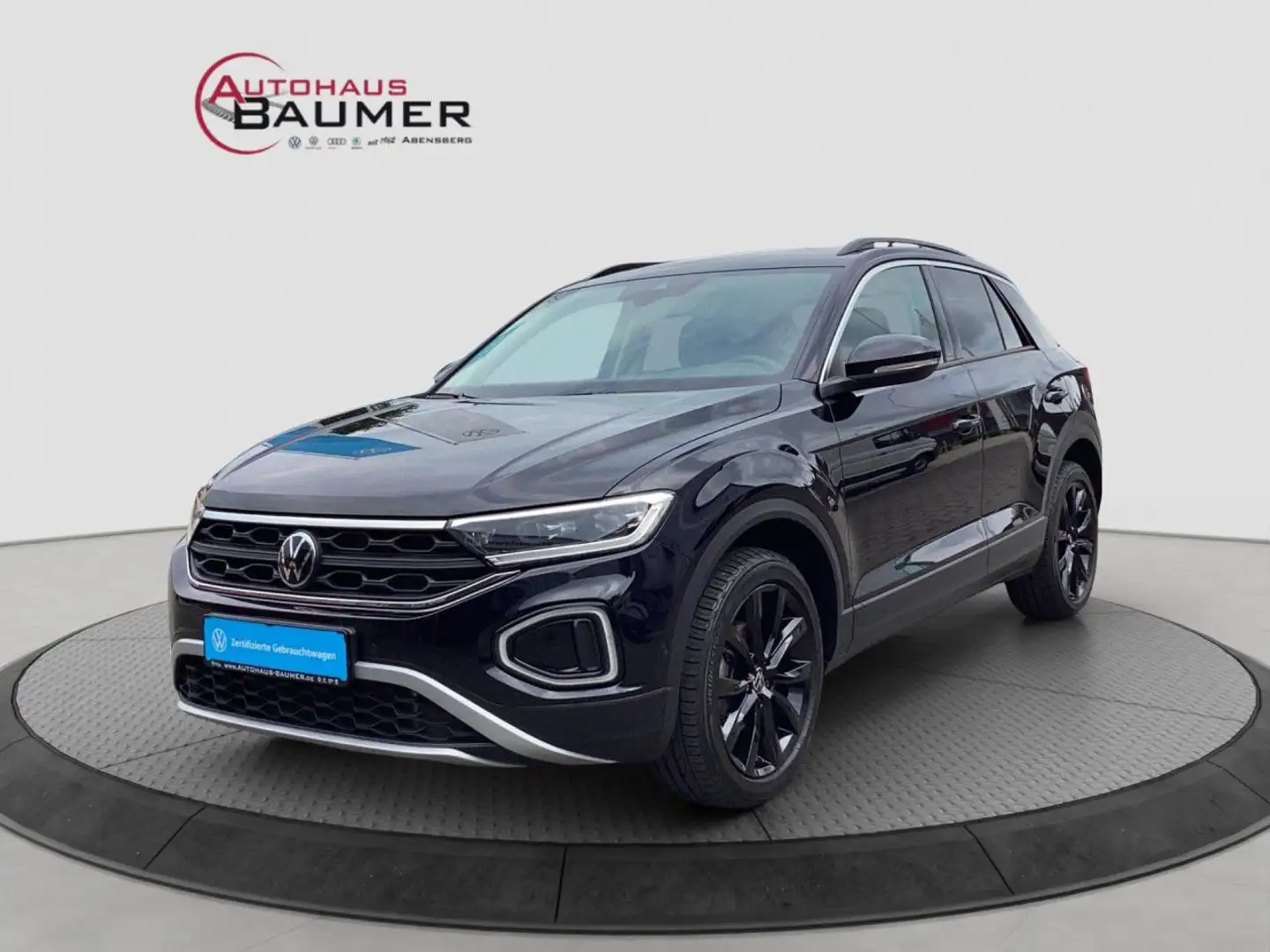 Volkswagen T-Roc Life 1.5 TSI AHK Navi LED Kamera ParkAssist Noir - 2