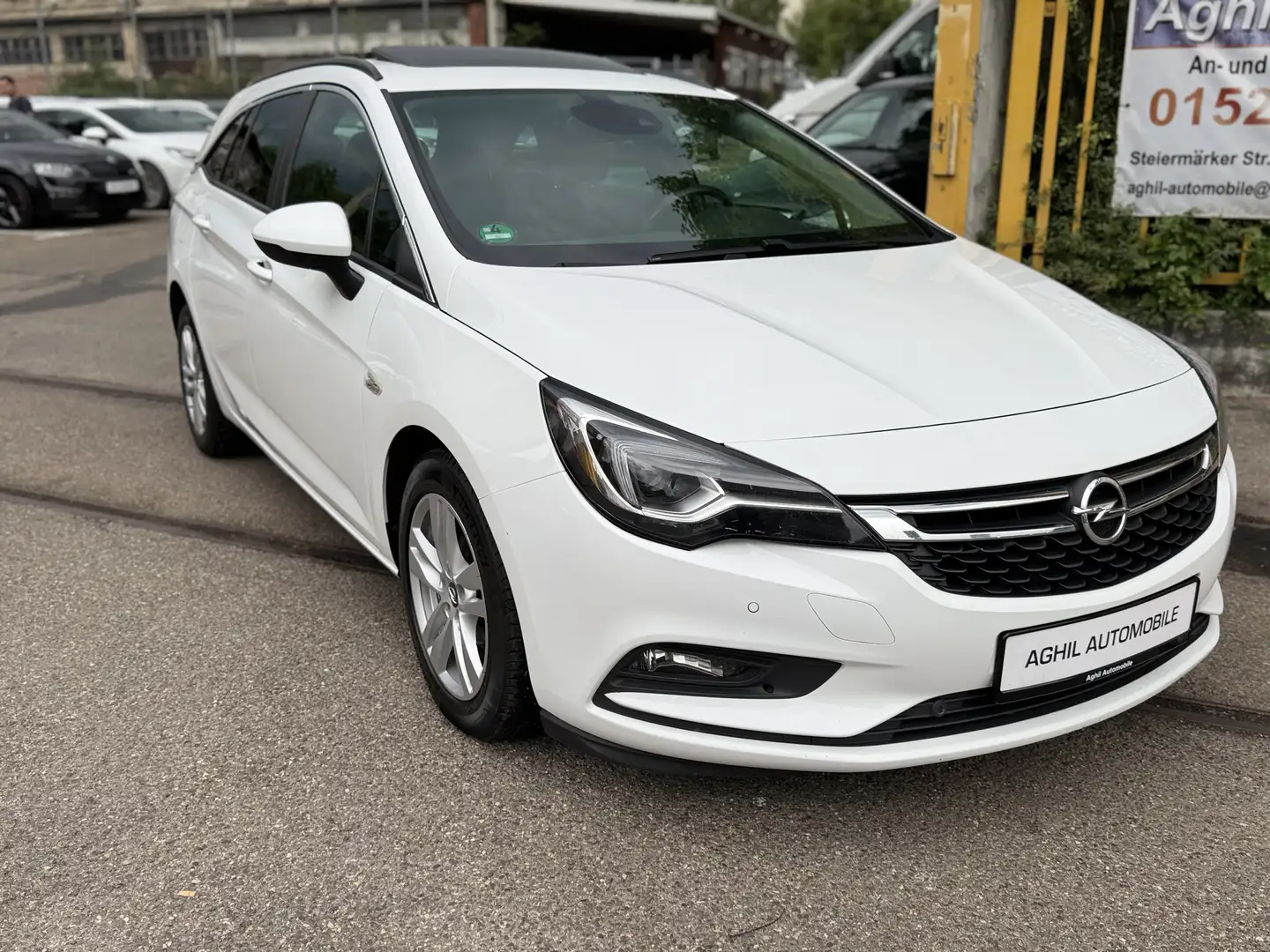Opel Astra Business Start/Stop TÜV und HU 12/2026 Білий - 1