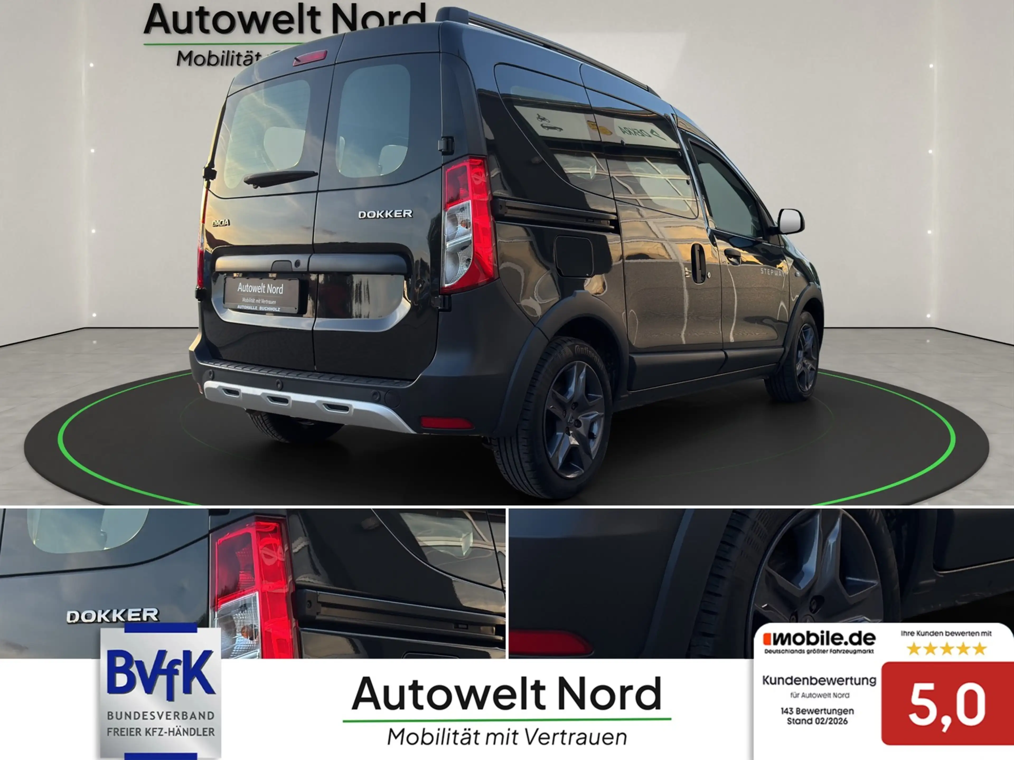 Dacia Dokker Stepway Plus 1.3 TCe~NAVI~R-KAMERA~KLIMA~PDC~SHZ~B — photo 5