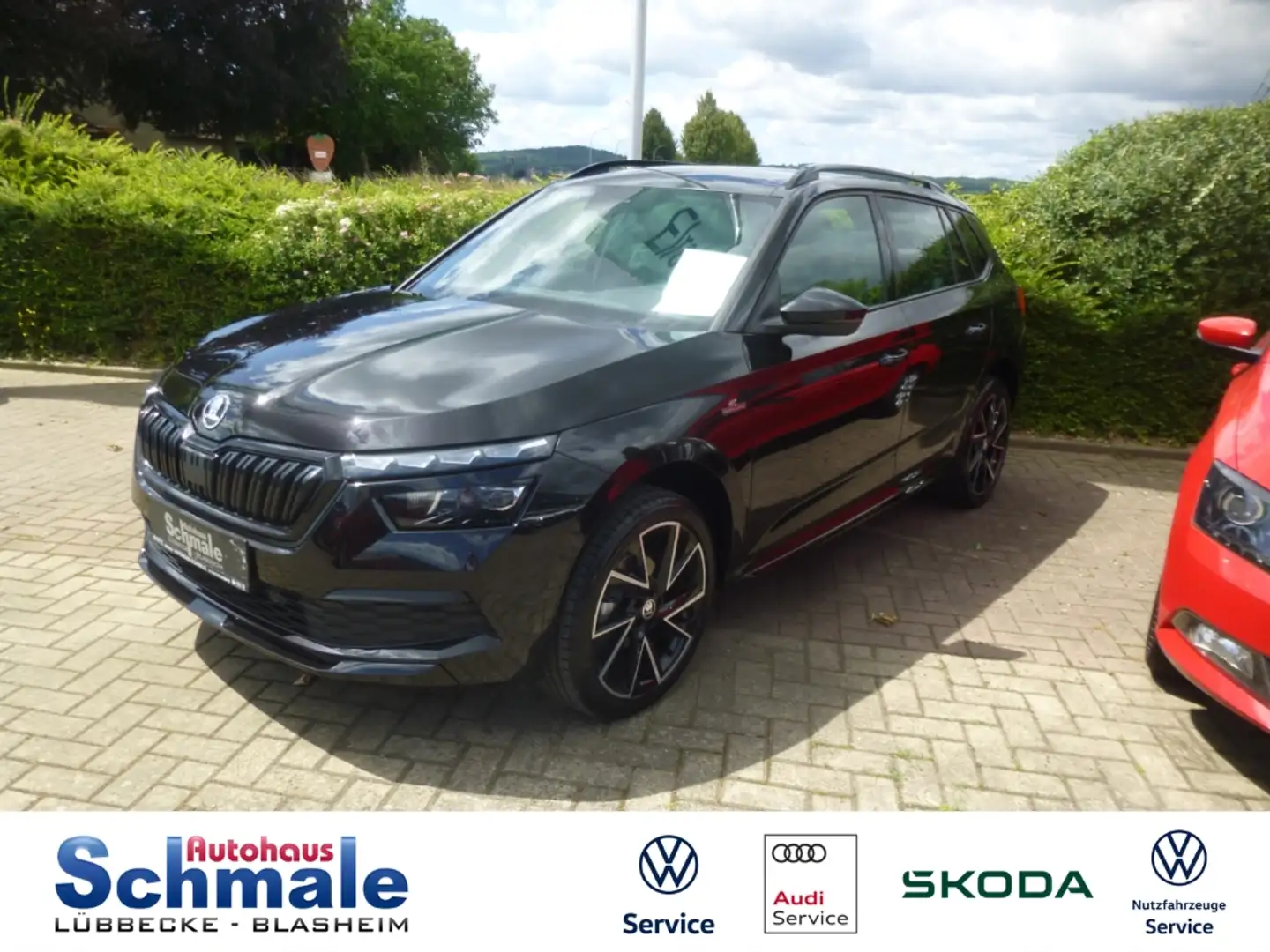 Skoda Kamiq Monte Carlo 1.0 TSI Panoramadach LED Navi Zwart - 1