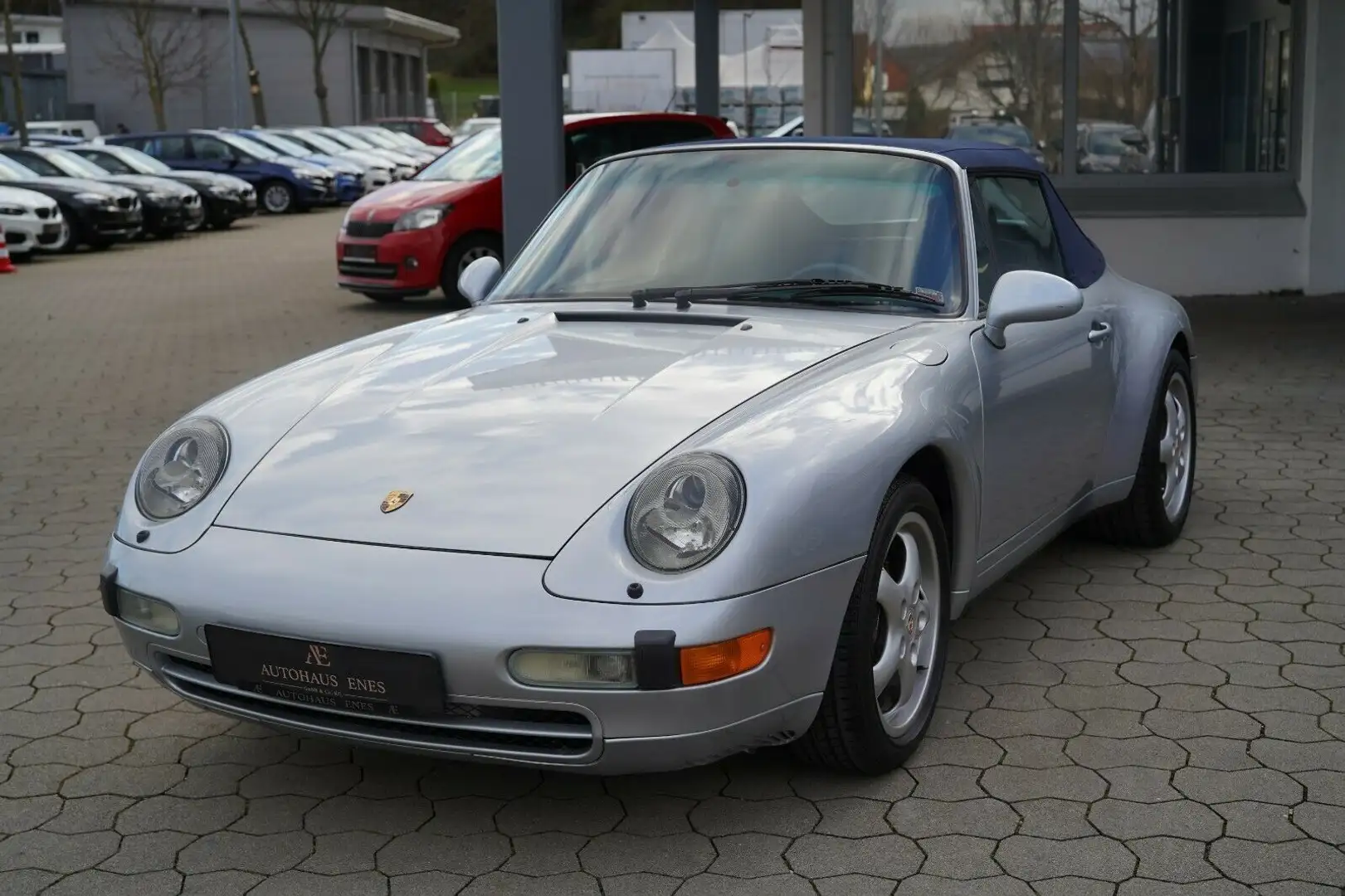 Porsche 993 911 993 CARRERA nur 80.000KM GEPFLEGTER ZUSTAND Silber - 1