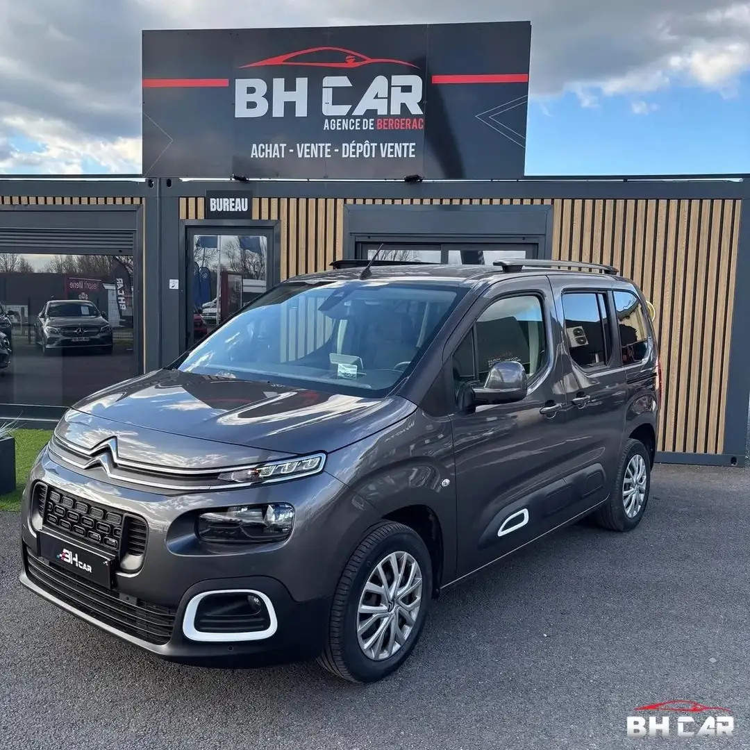Citroen Berlingo 1.5 BLUEHDI 100CH M L1 SHINE START-STOP Gris - 1