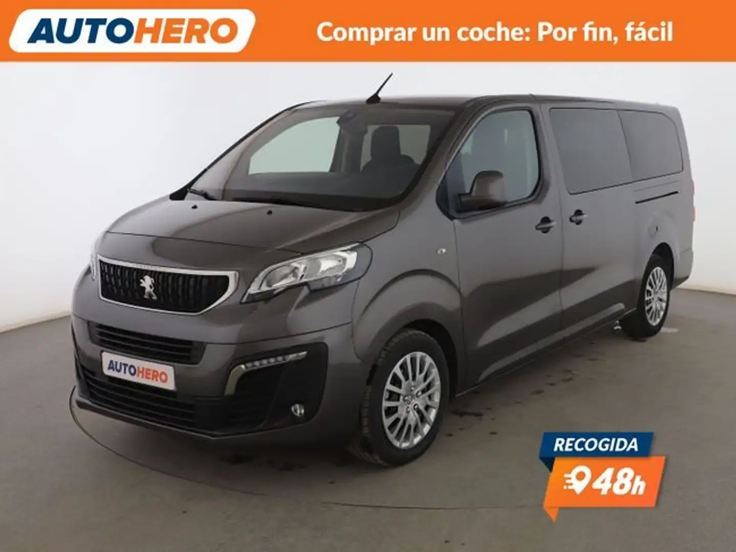 Peugeot Traveller 2.0 Blue-HDi Active Long Gris - 1