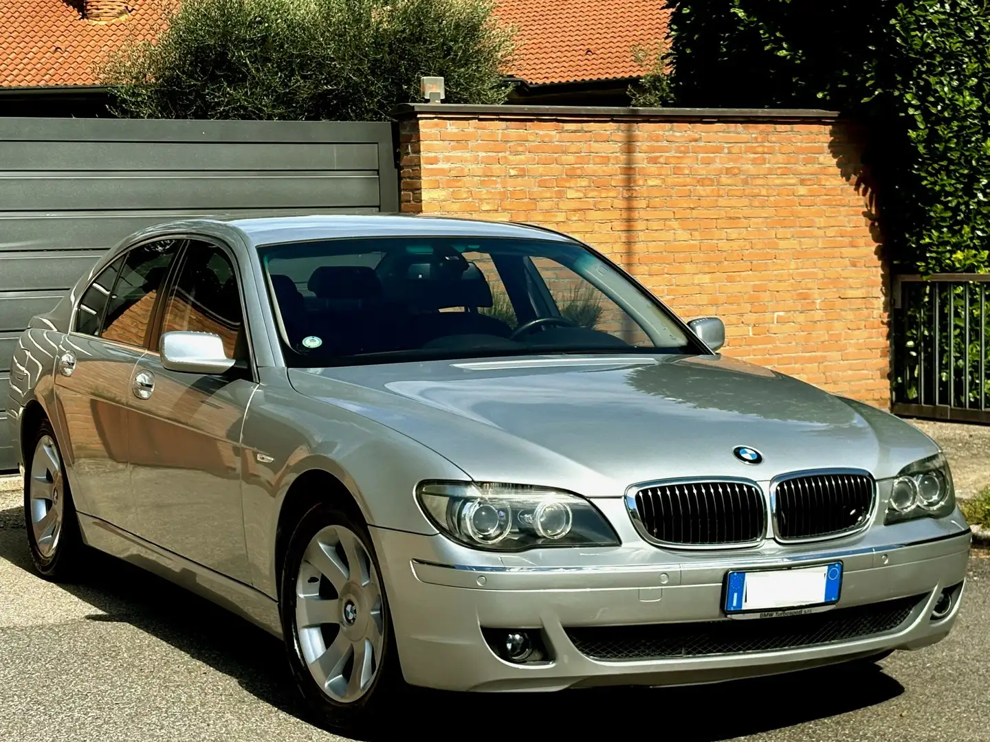 BMW 730 D-129000km-Tagliandi BMW-Sed Confort-FULL Argento - 2