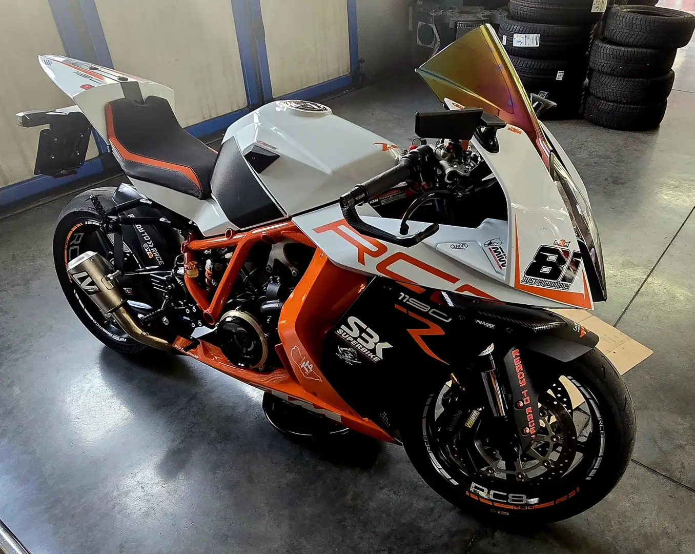 KTM 1190 RC8 Blanco - 2