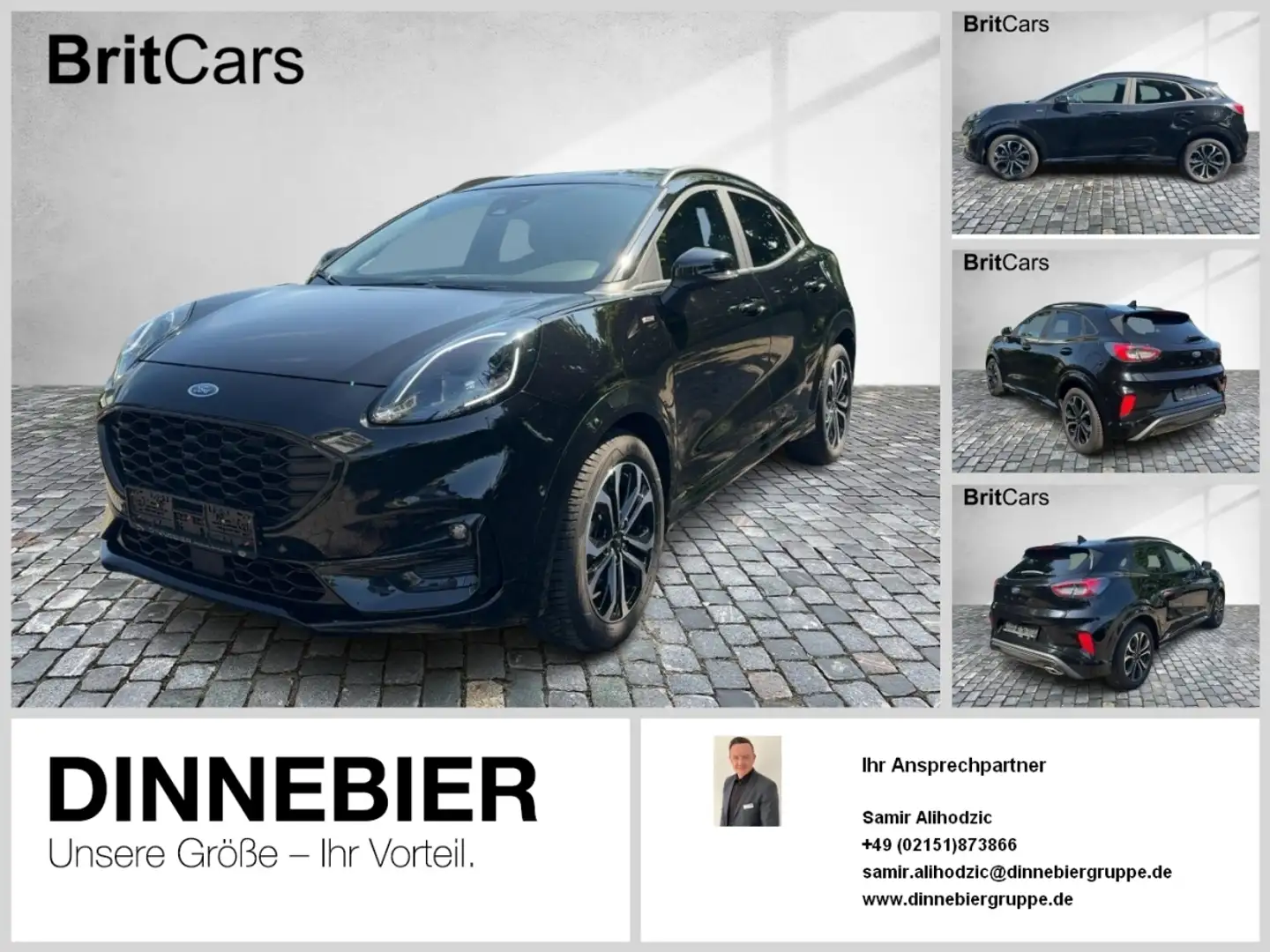 Ford Puma ST-Line X LED+Navi+Kamera+Winterpaket Schwarz - 1
