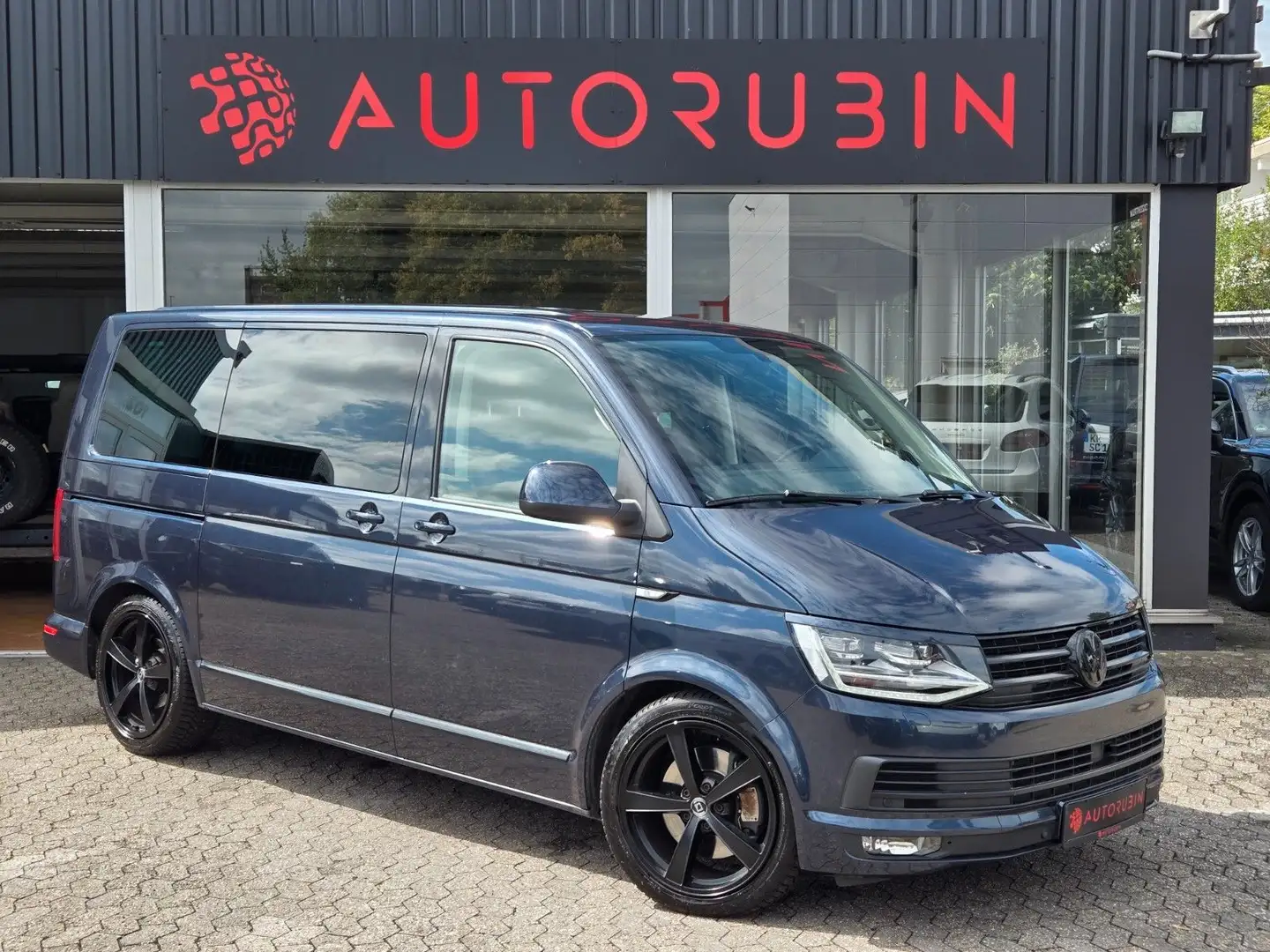 Volkswagen T6 Multivan Generation Six 2xSchiebe/Stand/Totw. Blau - 1