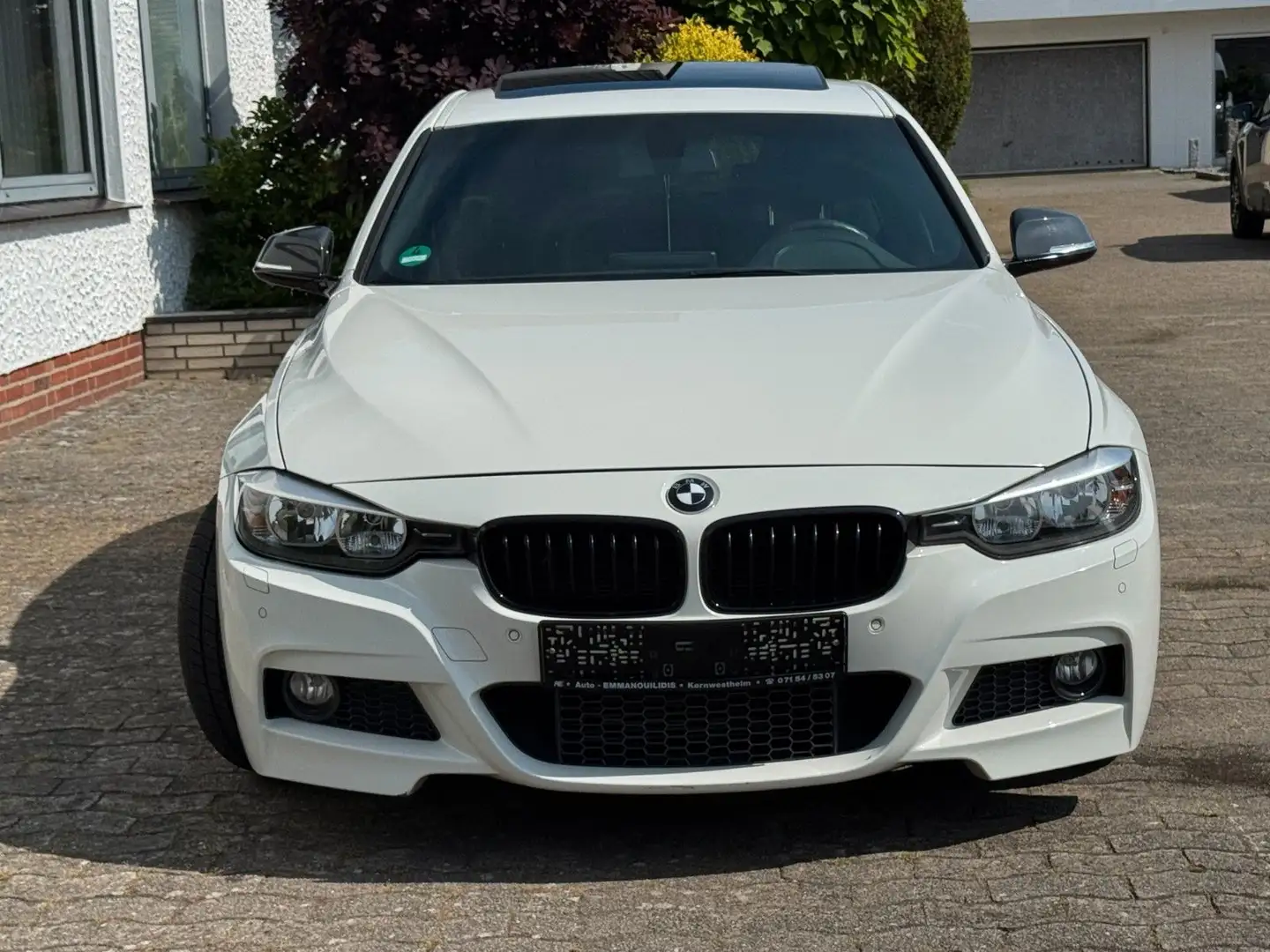 BMW 320 M Paket Leder Navi Blanc - 2