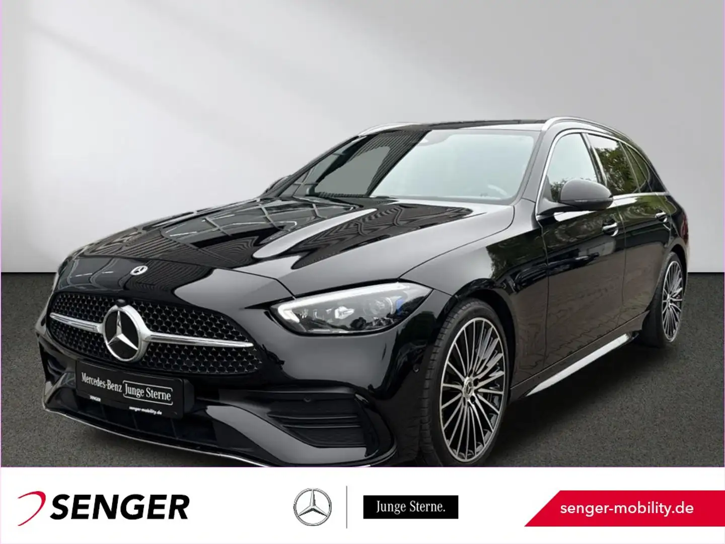 Mercedes-Benz C 180 T AMG Digital-Light Kamera MBUX-Navi AHK Noir - 1