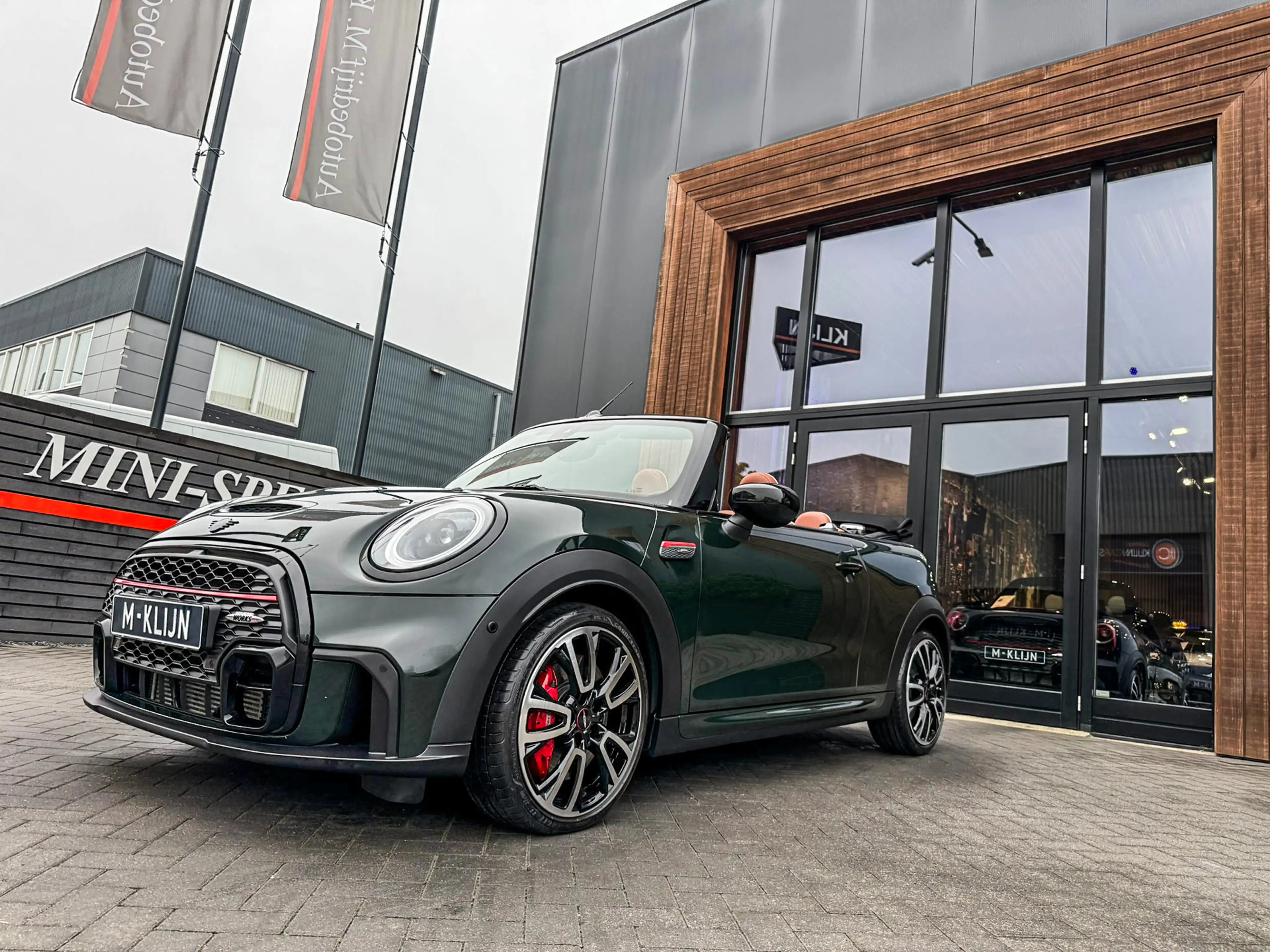 MINI John Cooper Works Cabrio 2.0 JCW Pack F1 aut 231pk/Chester brown leer/Hk/Ca — photo 5