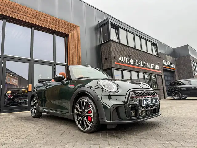 MINI John Cooper Works Cabrio 2.0 JCW Pack F1 aut 231pk/Chester brown leer/Hk/Ca