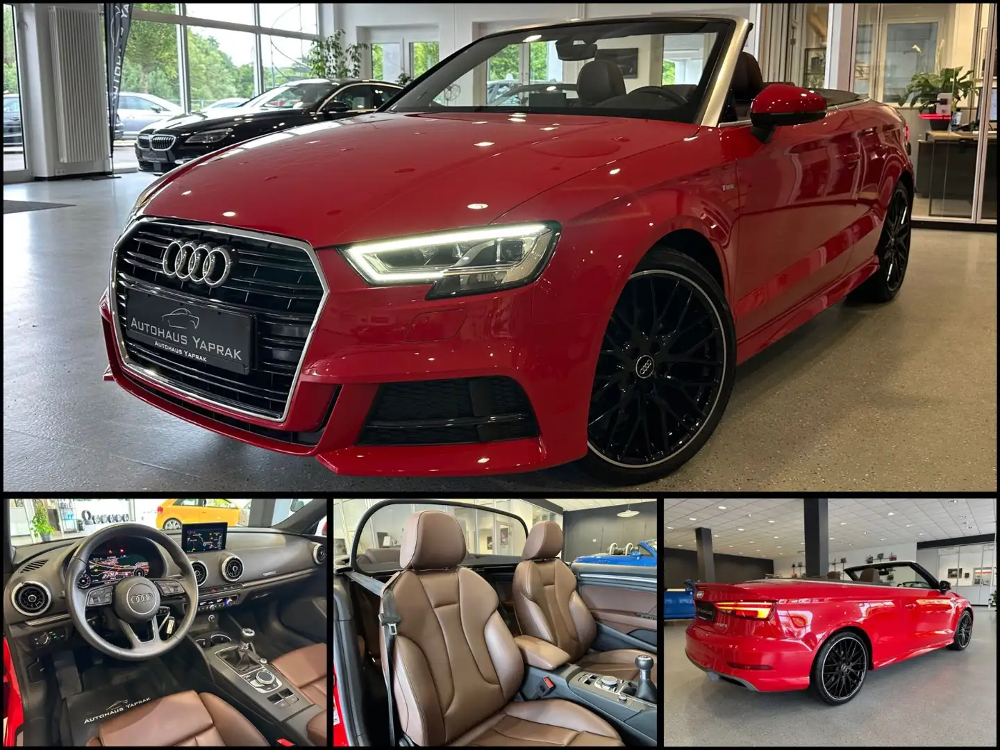 Audi A3 Cabriolet 35 TFSI S-line Competition|19"LM Rot - 1