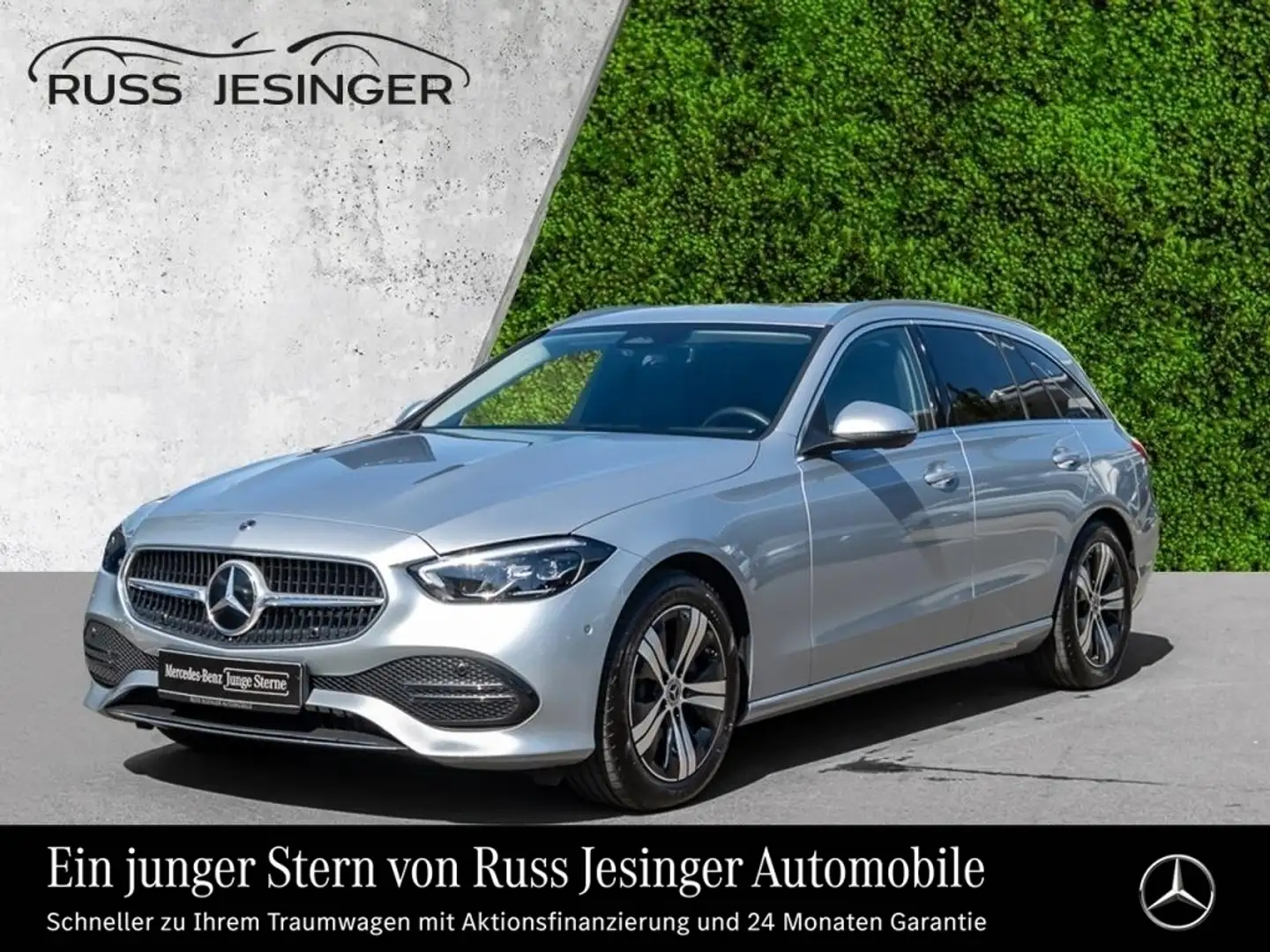 Mercedes-Benz C 180 T Avantgarde *LED*Cam*TotW*SpurH*Navi*MBUX Silber - 1