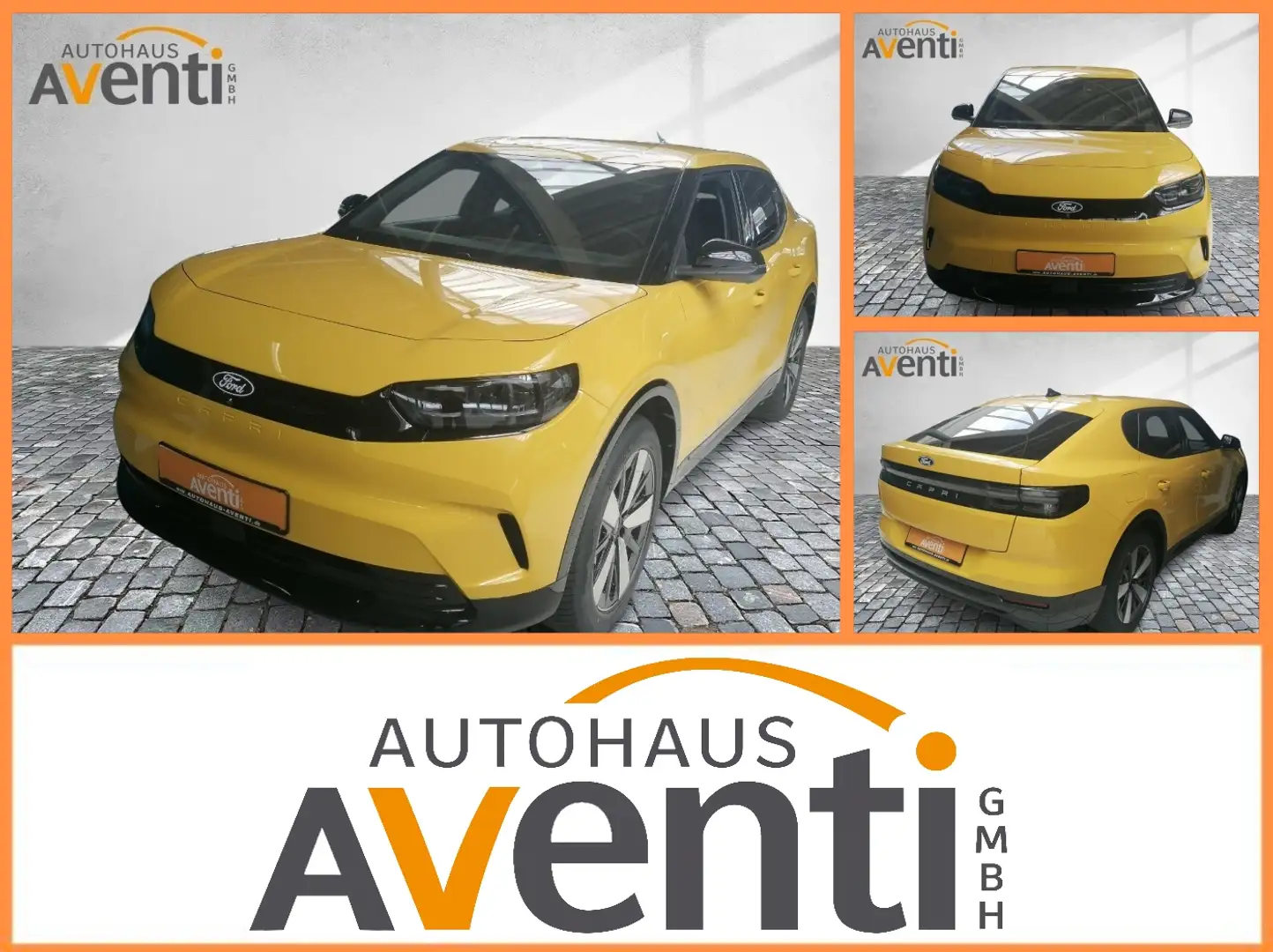 Ford Capri 77 kWh Wärmepumpe AHK Fahrassi *SHZ*ACC*HUD Giallo - 1