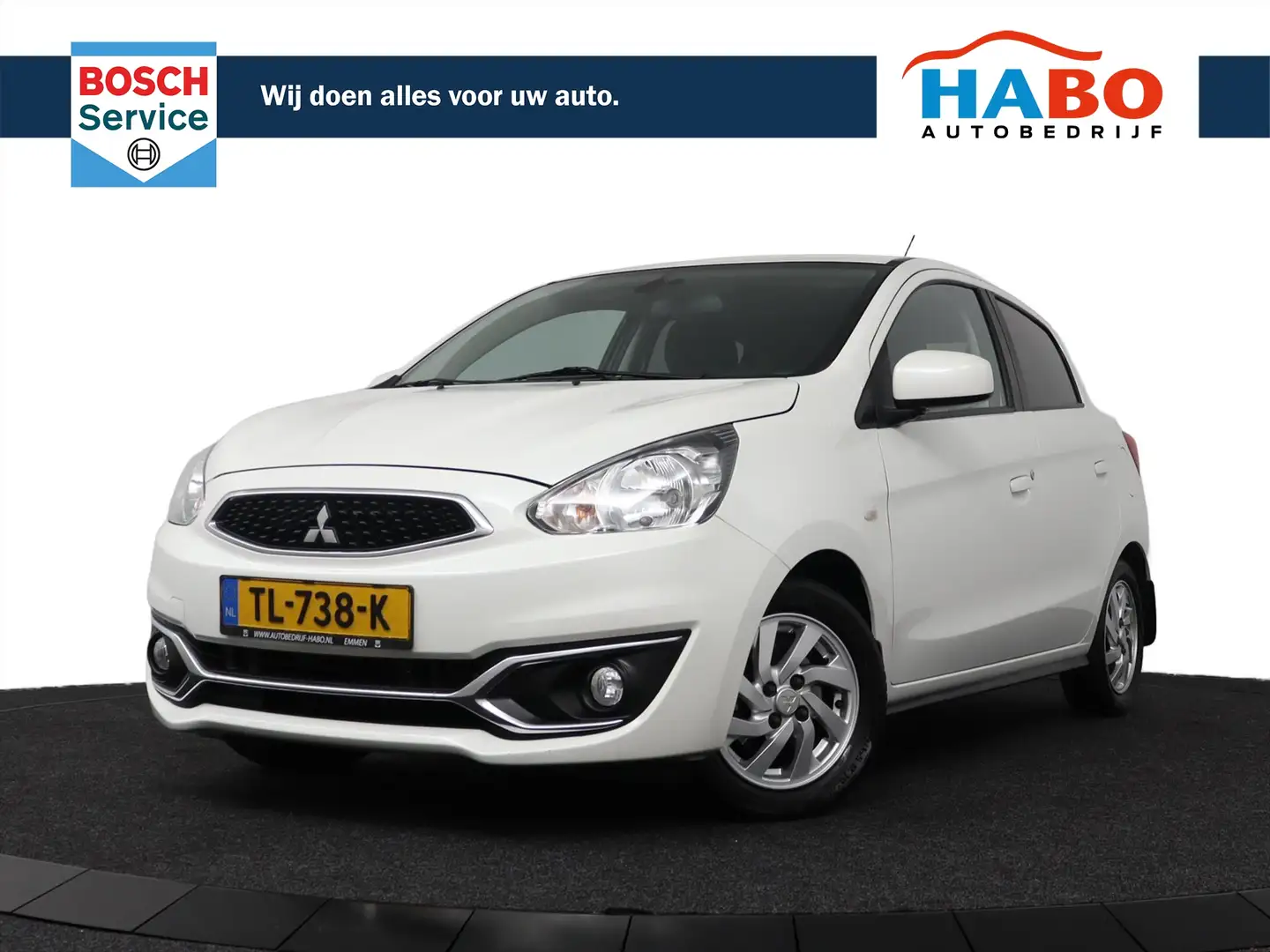 Mitsubishi Space Star 1.2 MPI CONNEC PRO AUTOMAAT AC/CRUISE/NAV/REGEN.SE Wit - 1