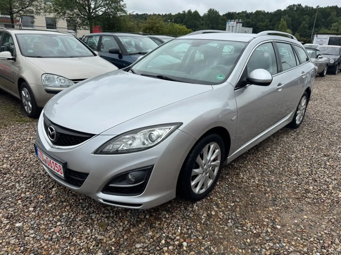 Mazda 6 Kombi 2.2 CRDT BOSE*Klimatr*Alu*SHZ*AHK*Temp Silber - 1