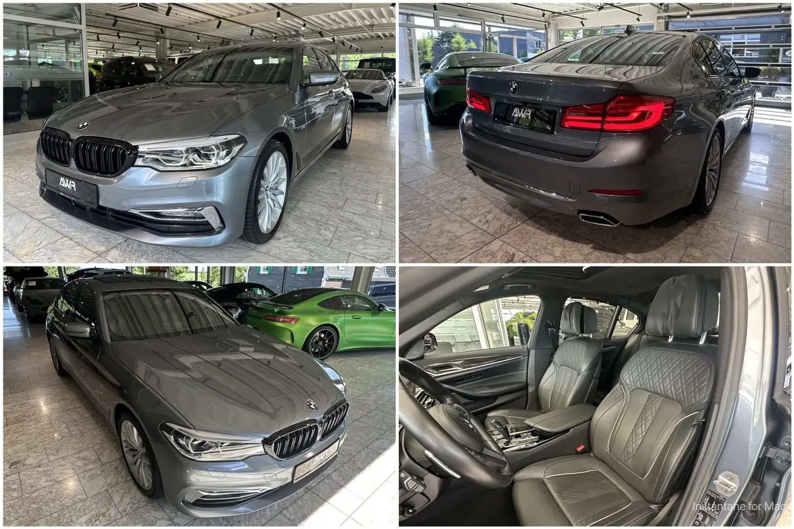 BMW 540 i xDrive LUXURY-LINE*HUD*H&K*R.KAMERA*KOMFOR Gris - 1