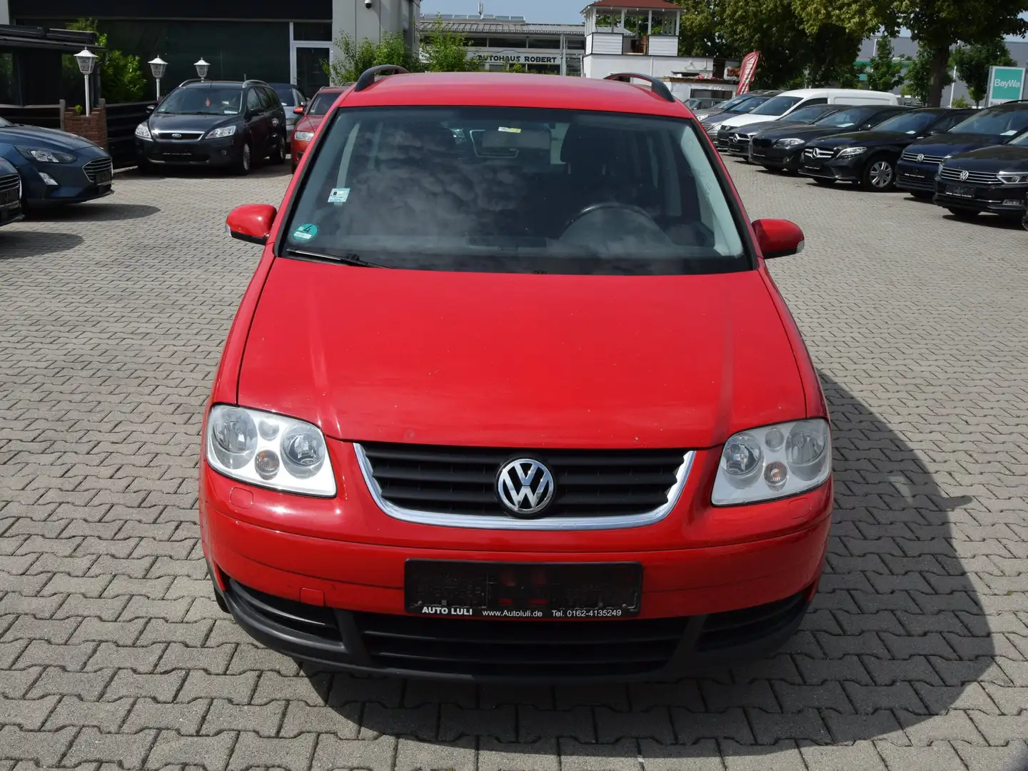 Volkswagen Touran Goal Rouge - 2