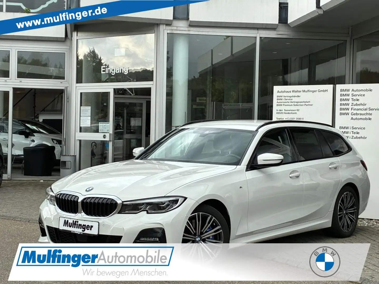 BMW 320 d T.xDr.M Sport ACC Laser LiveProf.Kamera DAB Blanco - 1