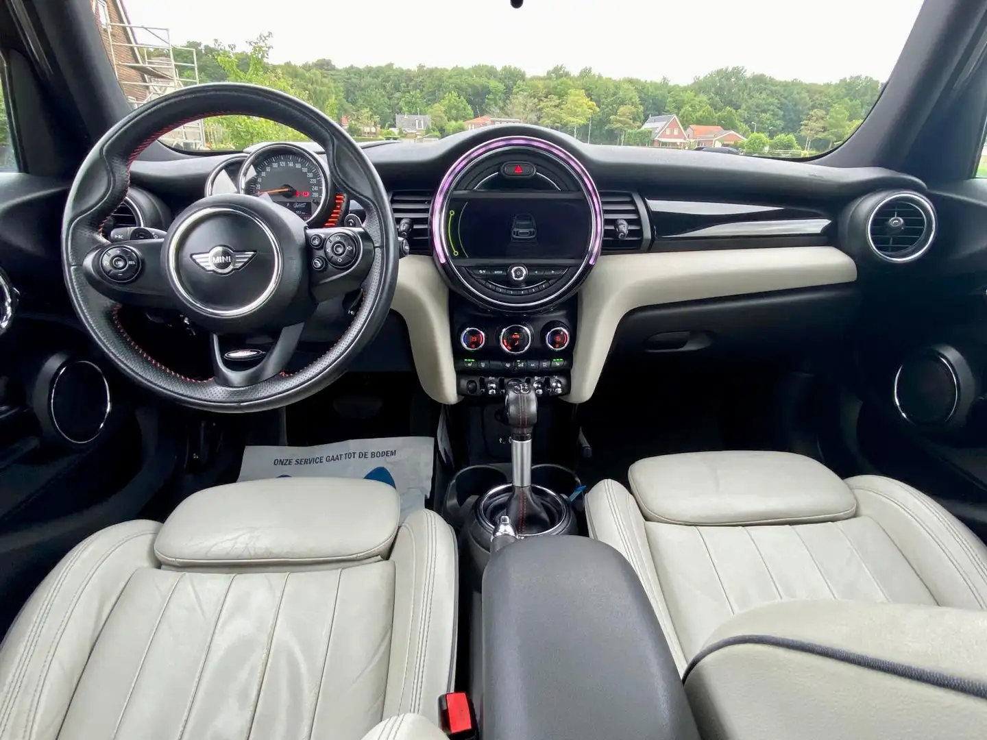 MINI Cooper S Mini 2.0 Automaat Leder Panodak H.U.D Navi Carplay Zwart - 2