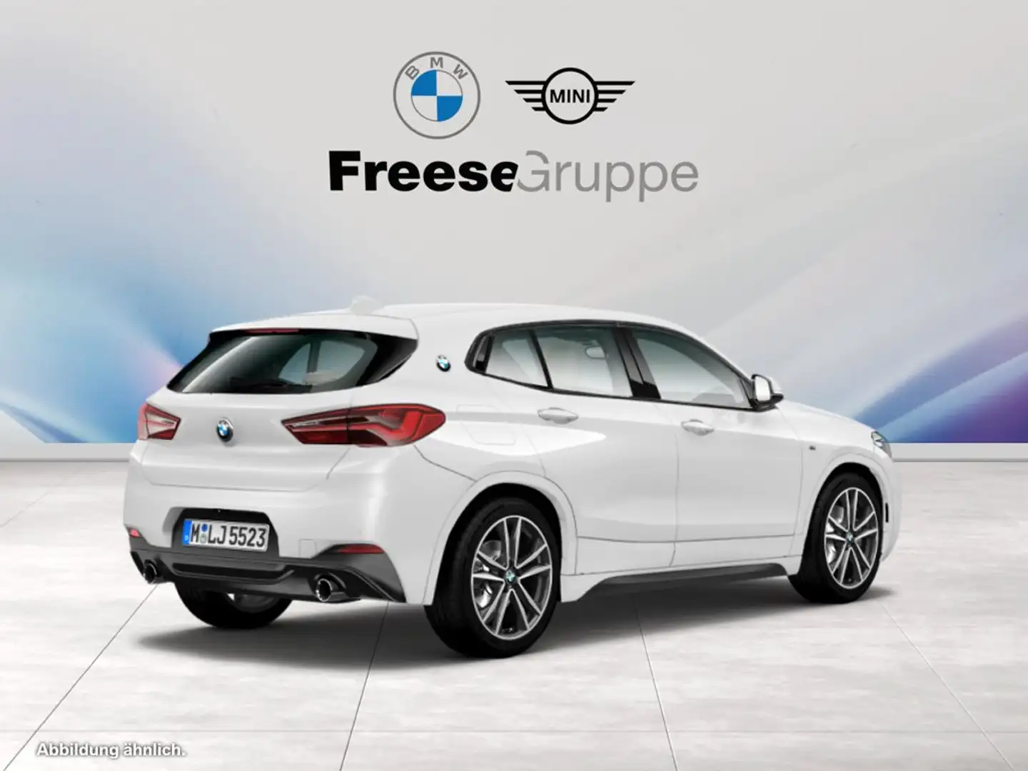 BMW X2 sDrive20i M Sportpaket DAB LED RFK Navi Shz Weiß - 2