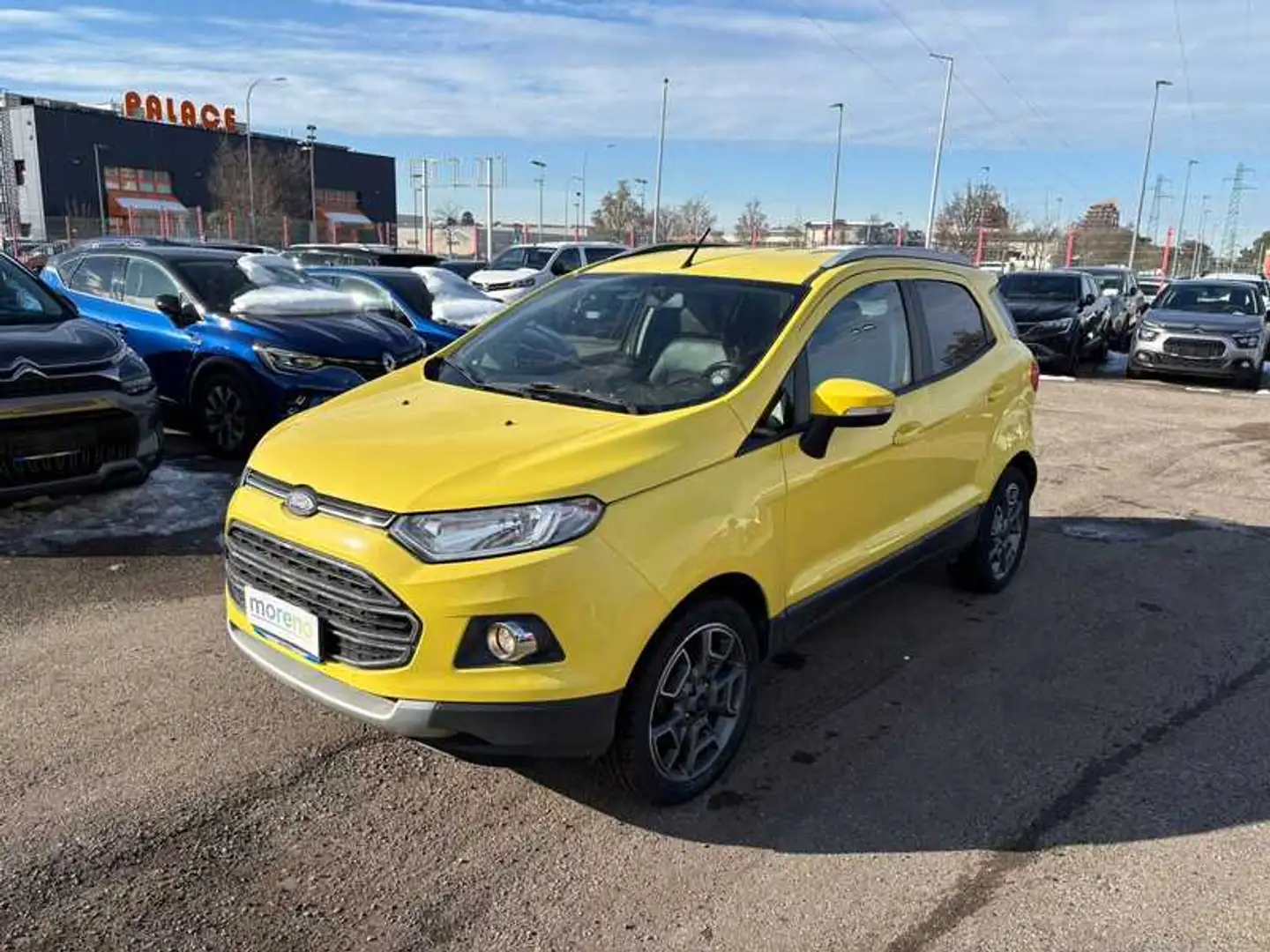 Ford EcoSport 1.5 TDCi 95 CV Titanium Jaune - 1