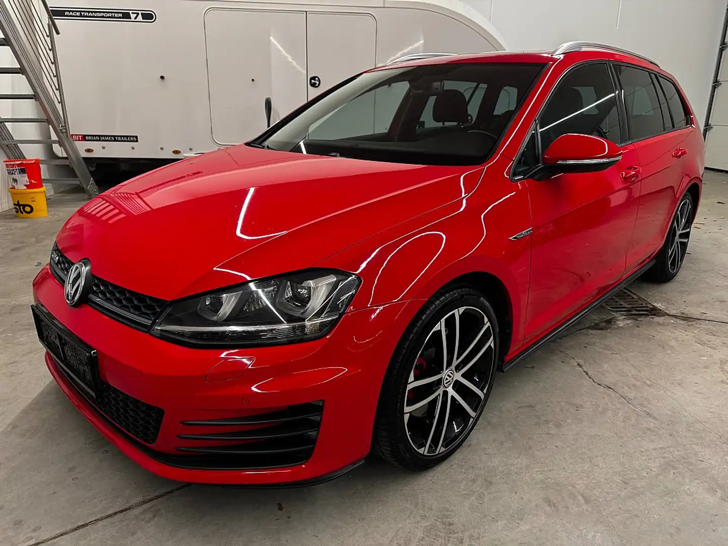 Volkswagen Golf GTD 2,0 TDI DSG Miete Mietkauf ACC Pano Xenon K... Rot - 1