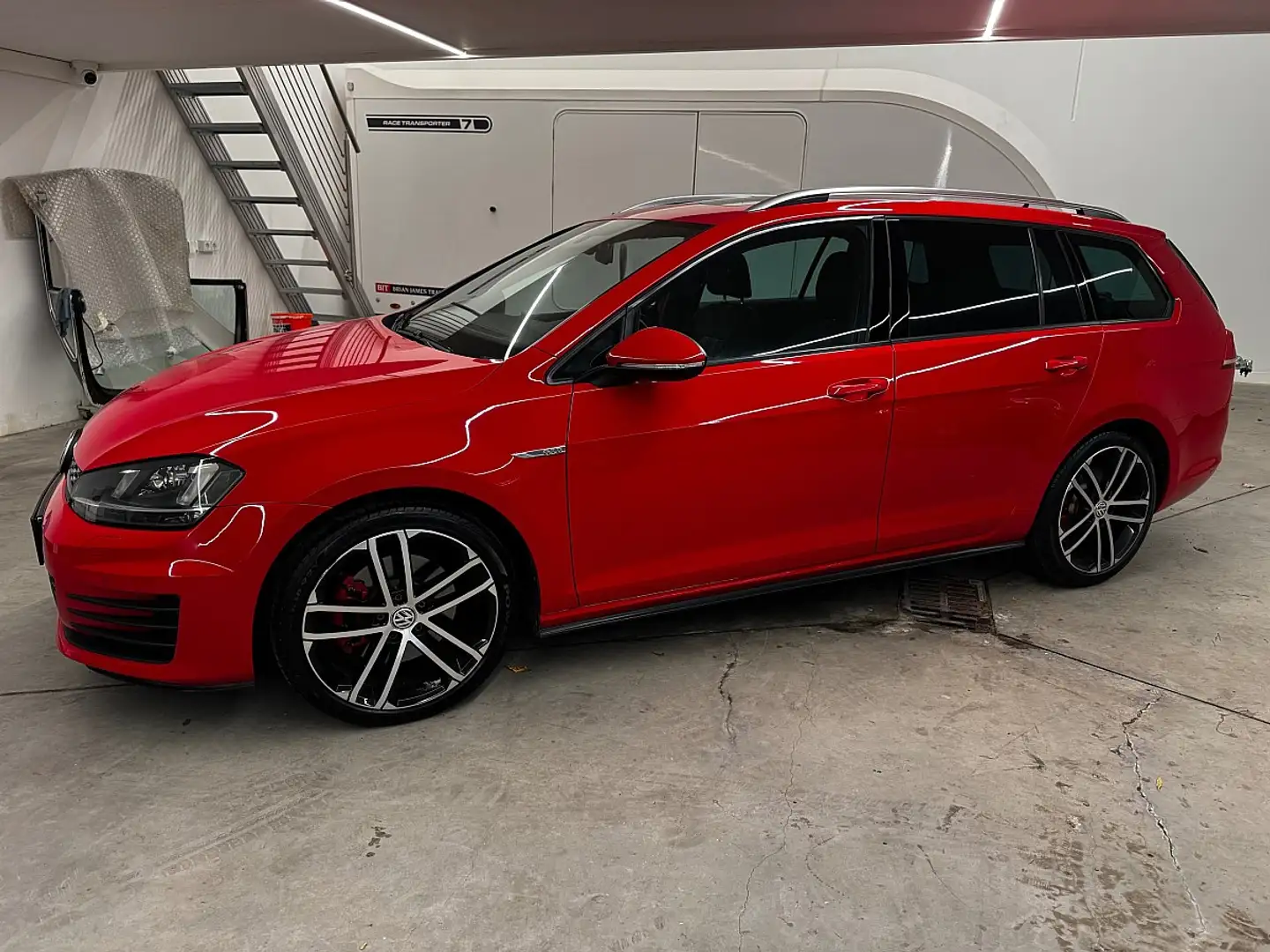 Volkswagen Golf GTD 2,0 TDI DSG ACC Pano Xenon Komfort Zugang K... Rot - 2