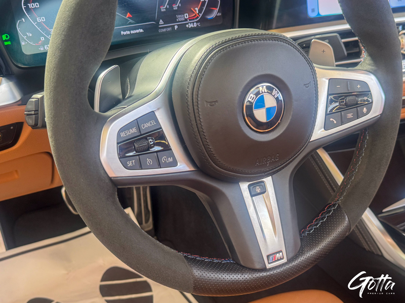 BMW 420 i 184CH Cabrio***PACK M INT-EXT/SHADOW/SUSPENSION ADAPTATIVE/CUIR/CAMERA/CAR-PLAY/LED/ — photo 9