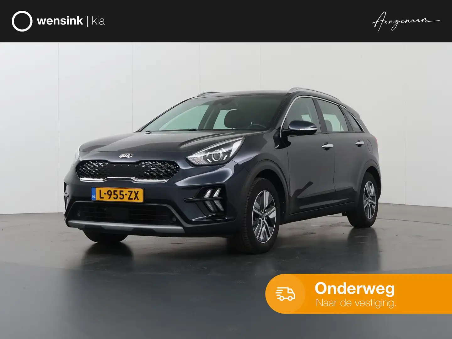 Kia Niro 1.6 GDi Hybrid DynamicLine | Trekhaak | Navigaties Blauw - 1