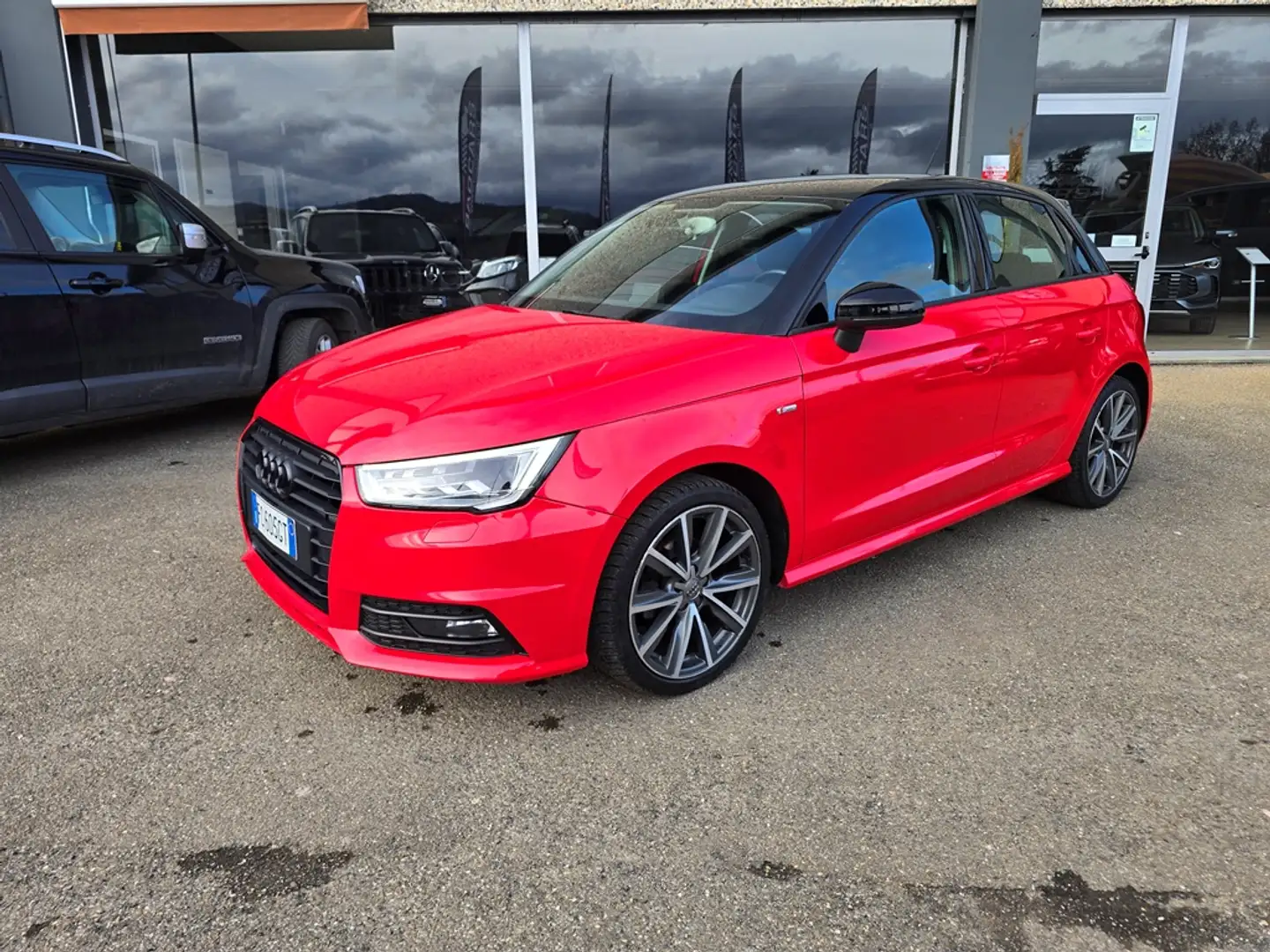 Audi A1 A1 Sportback 1.4 tdi S Line Edition plus 90cv Rouge - 1