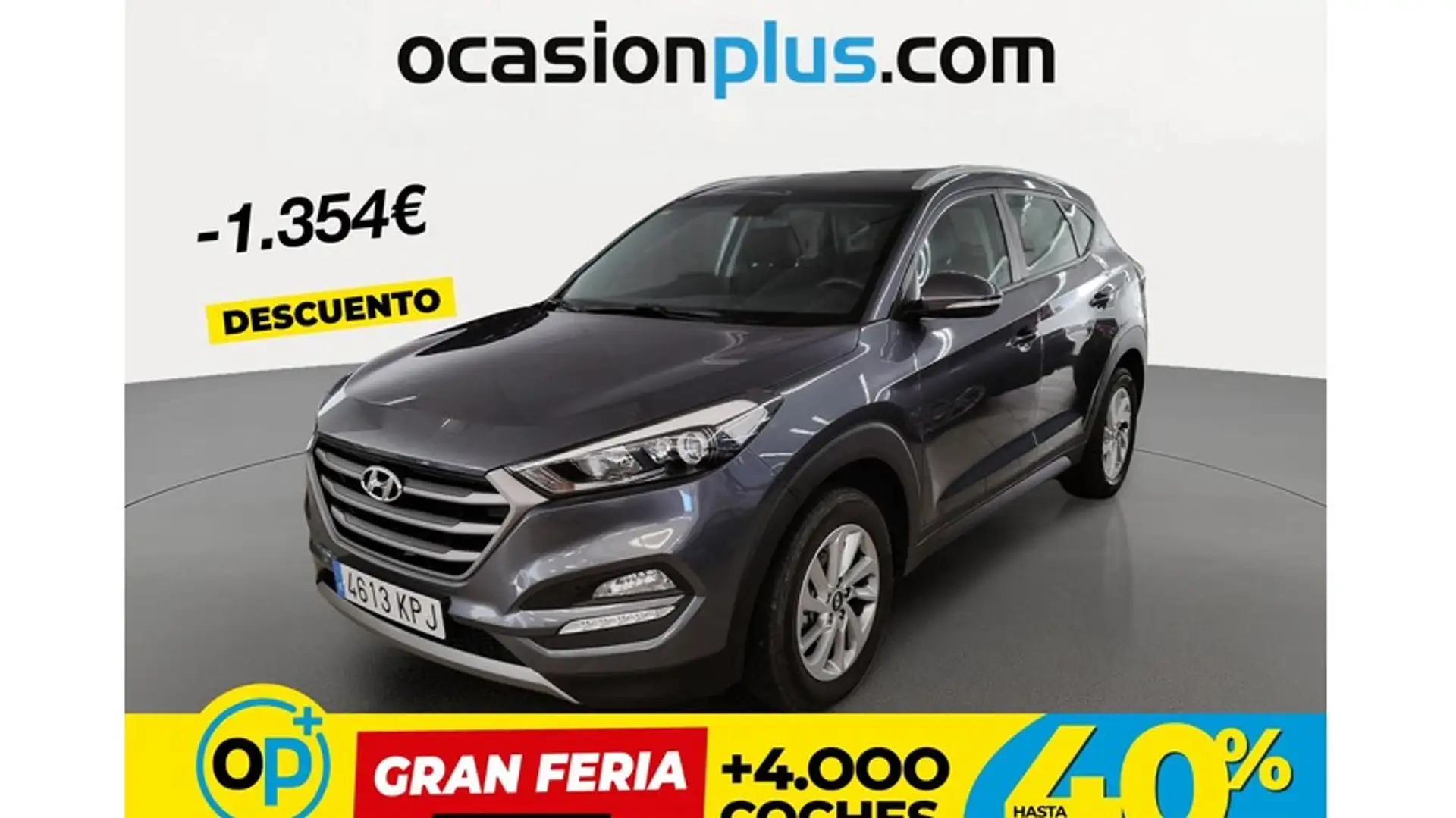 Hyundai TUCSON 1.6 GDI BD Klass Nav 4x2 131 Gris - 1